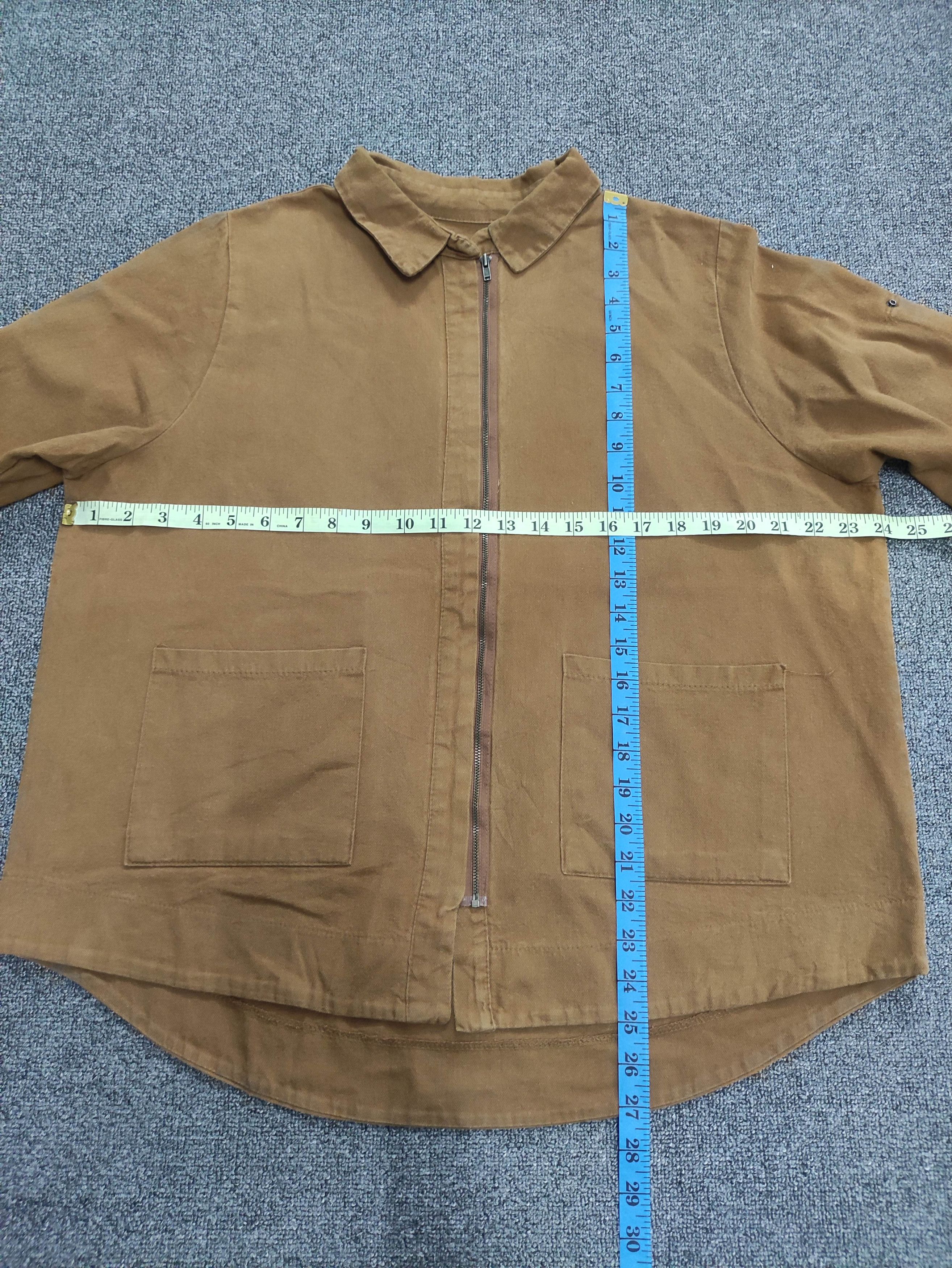 Japanese Brand Vintage Jacket Zipper With Big Logo Question By Unbranded Size L / US 10 / IT 46 - 6 Thumbnail