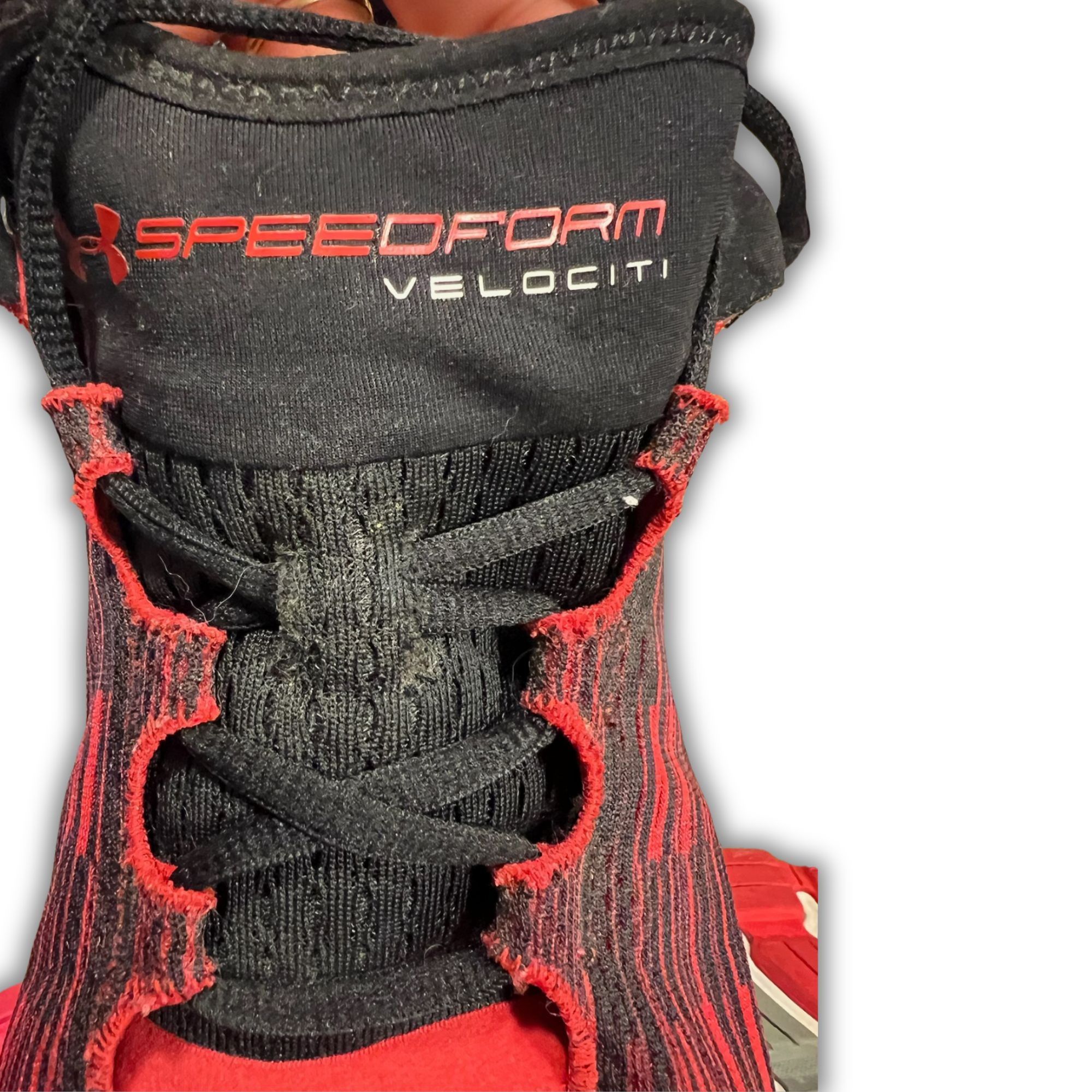 Under Armour Under Armour Speedform Velociti Running Shoes Red/Black Ligh Size US 9.5 / EU 42-43 - 6 Thumbnail