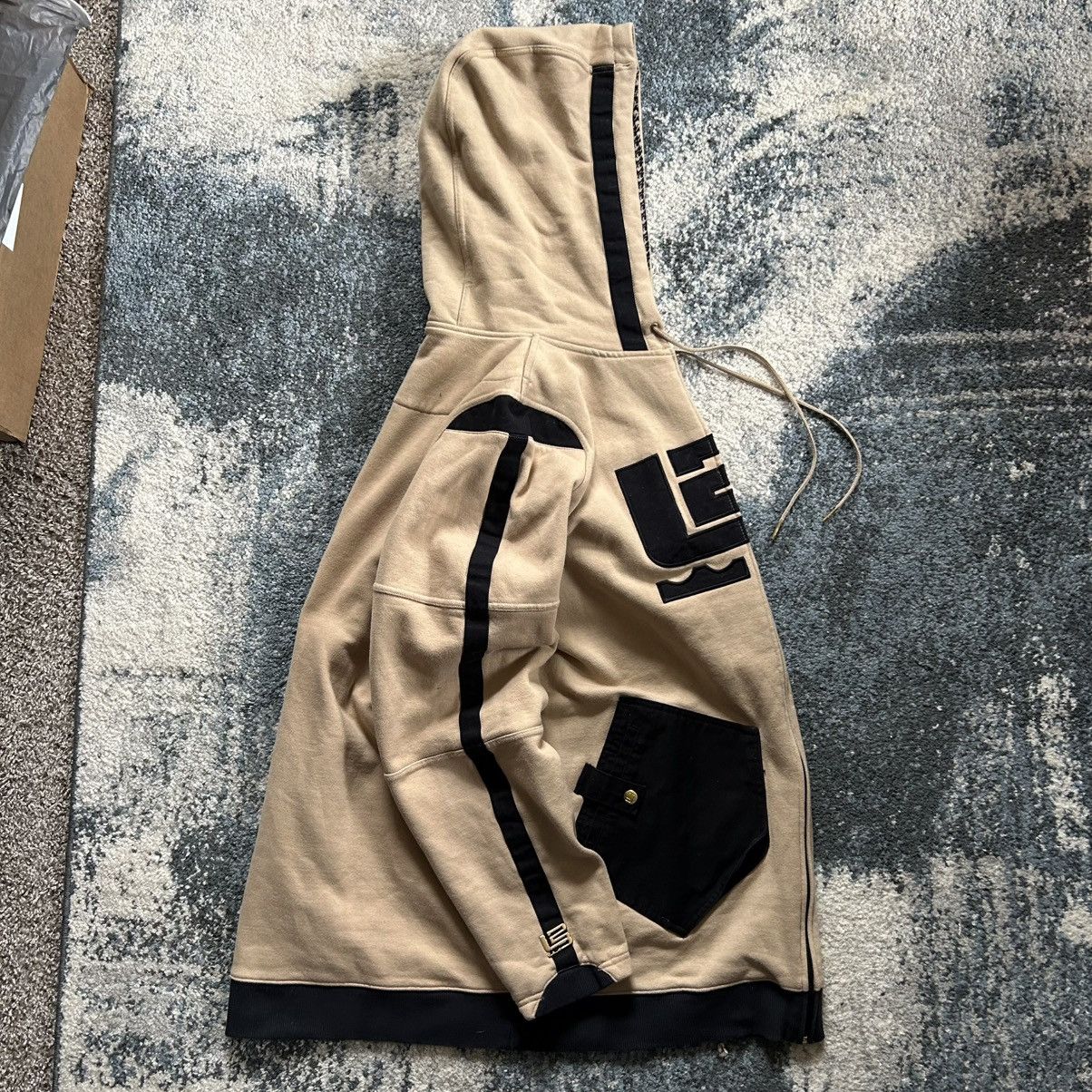 Vintage 2003 NiKE AiR ZOOM GENERATiON LeBron James YKK ZiP UP HOODiE Size US XL / EU 56 / 4 - 9 Thumbnail