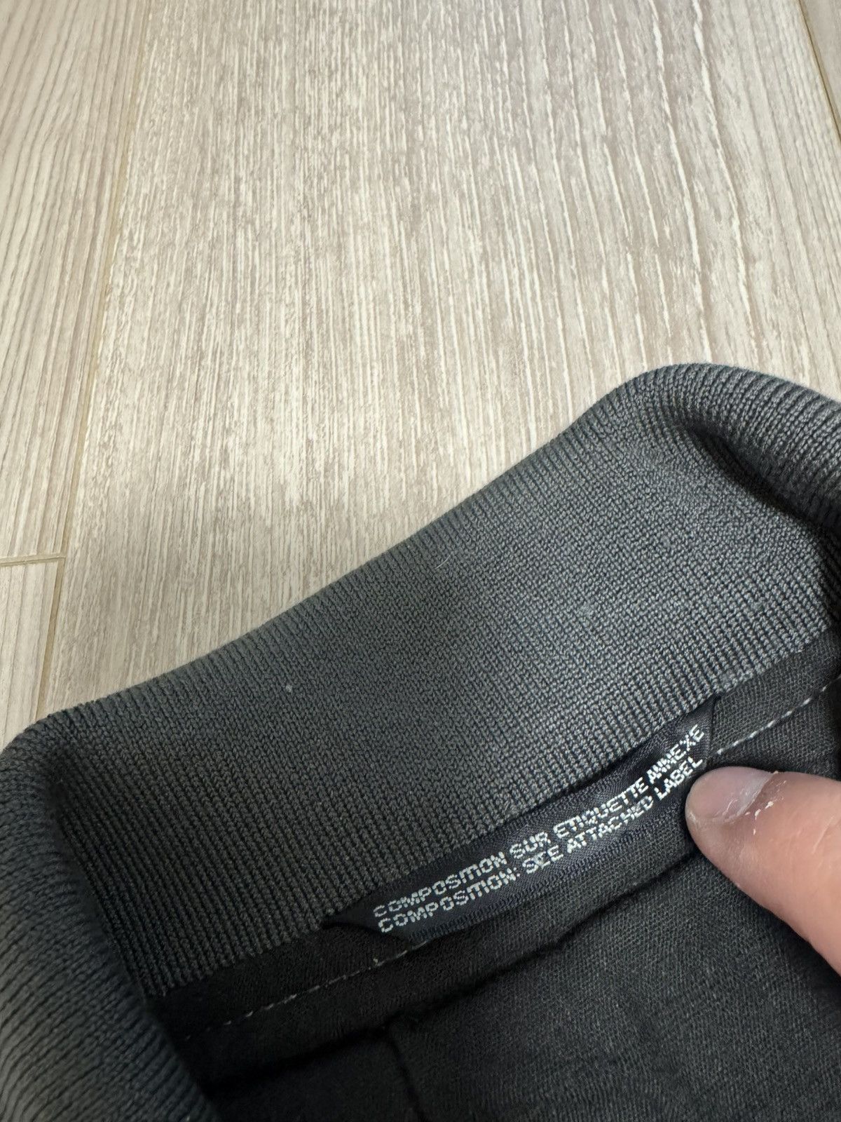 Yohji Yamamoto Yohji Yamamoto Pour Homme SS2001 Lamb Leather Varsity Jkt Size US M / EU 48-50 / 2 - 8 Thumbnail