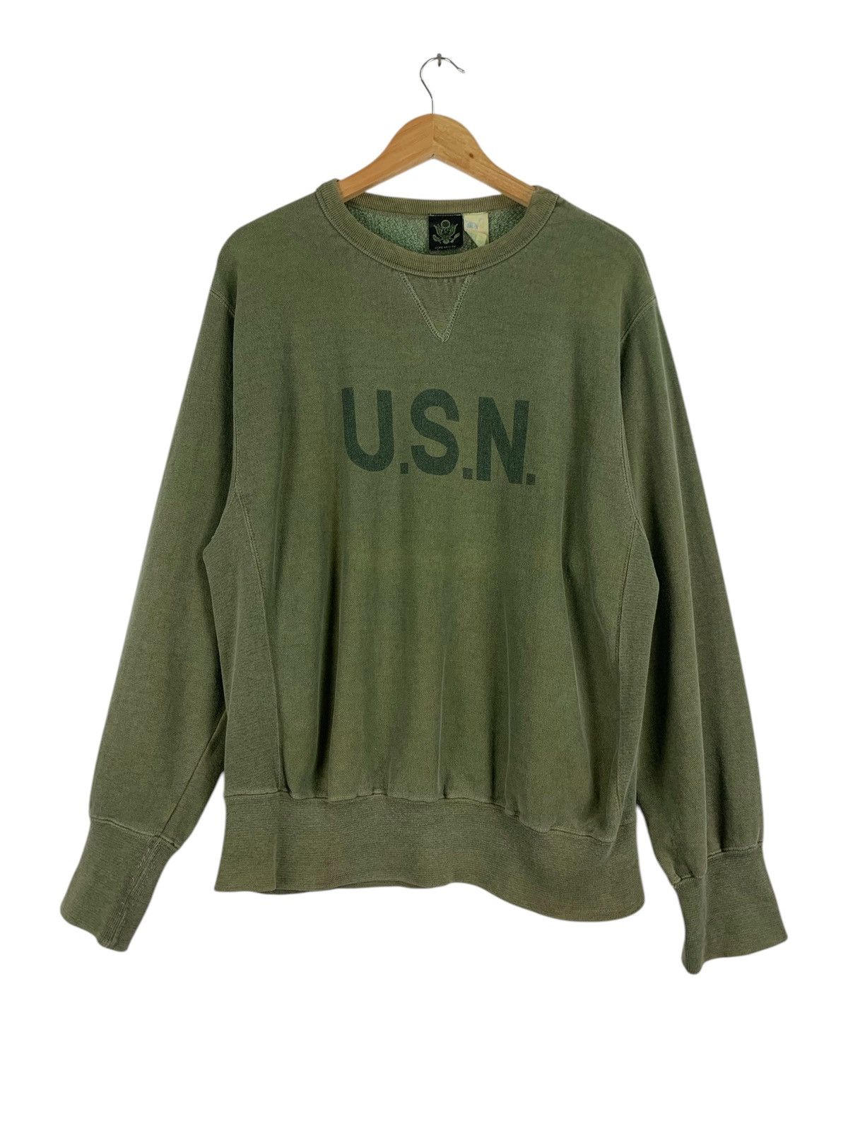 Vintage Vintage 80s USN Sweater Size US M / EU 48-50 / 2 - 1 Thumbnail