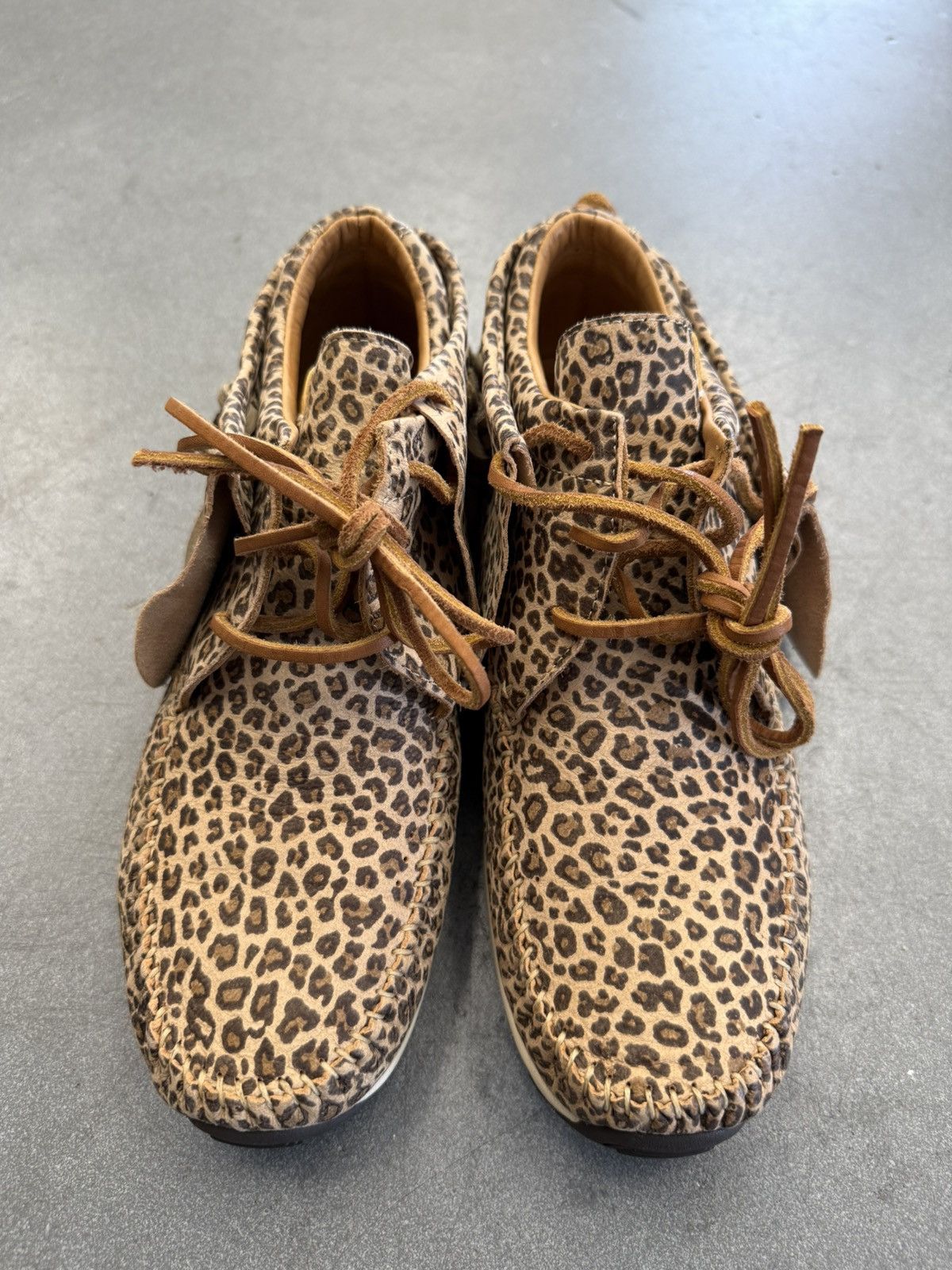 Visvim Visvim FBT Lmao Folk Moccasin Leopard Print Shoes Size 9 Size US 9 / EU 42 - 11 Thumbnail