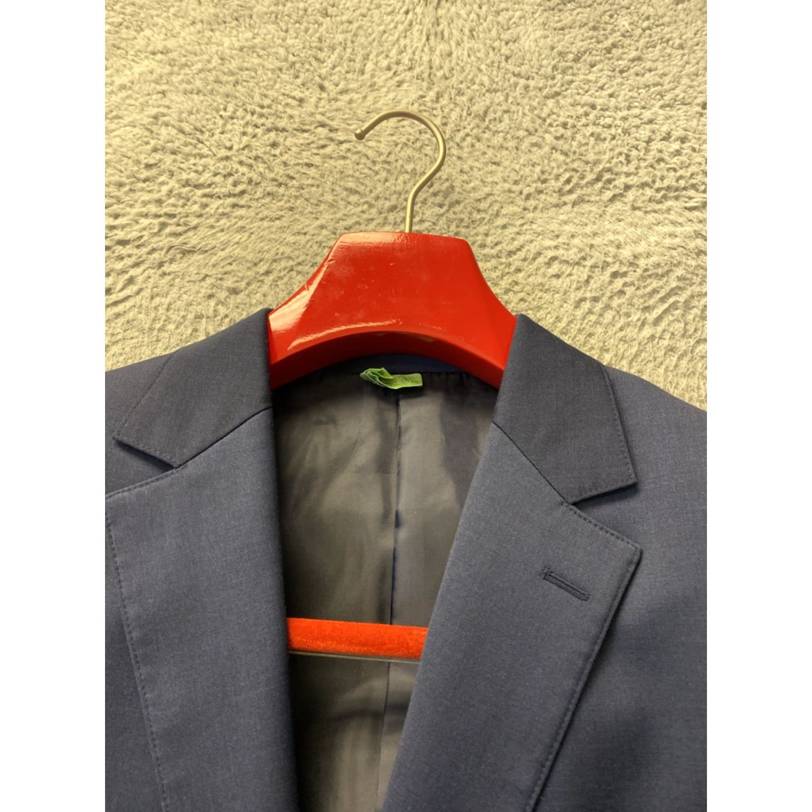 Bonobos Bonobos Blazer Mens 40R Slim Wool Navy Blue Jacket Blazer - 40 Wool /0175 Size 40R - 2 Thumbnail