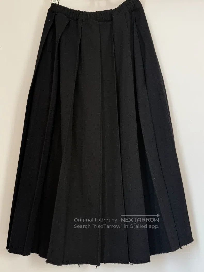 Comme des Garcons Comme Des Garcons size M Black Heavy Winter Wool Pleated S Size 23" - 1 Thumbnail