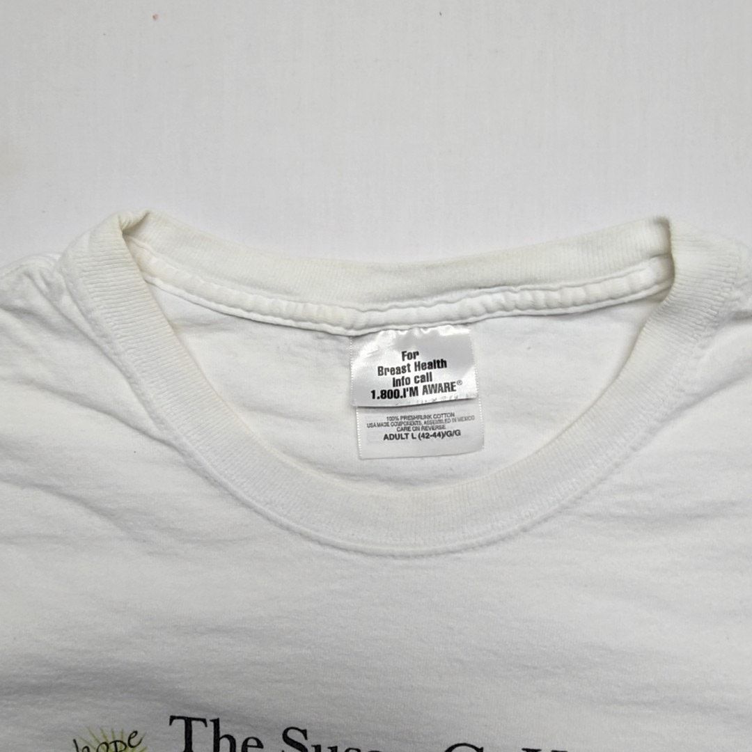 Vintage Race for the Cure Shirt Susan G. Komen Running L White Tee Size US L / EU 52-54 / 3 - 7 Thumbnail