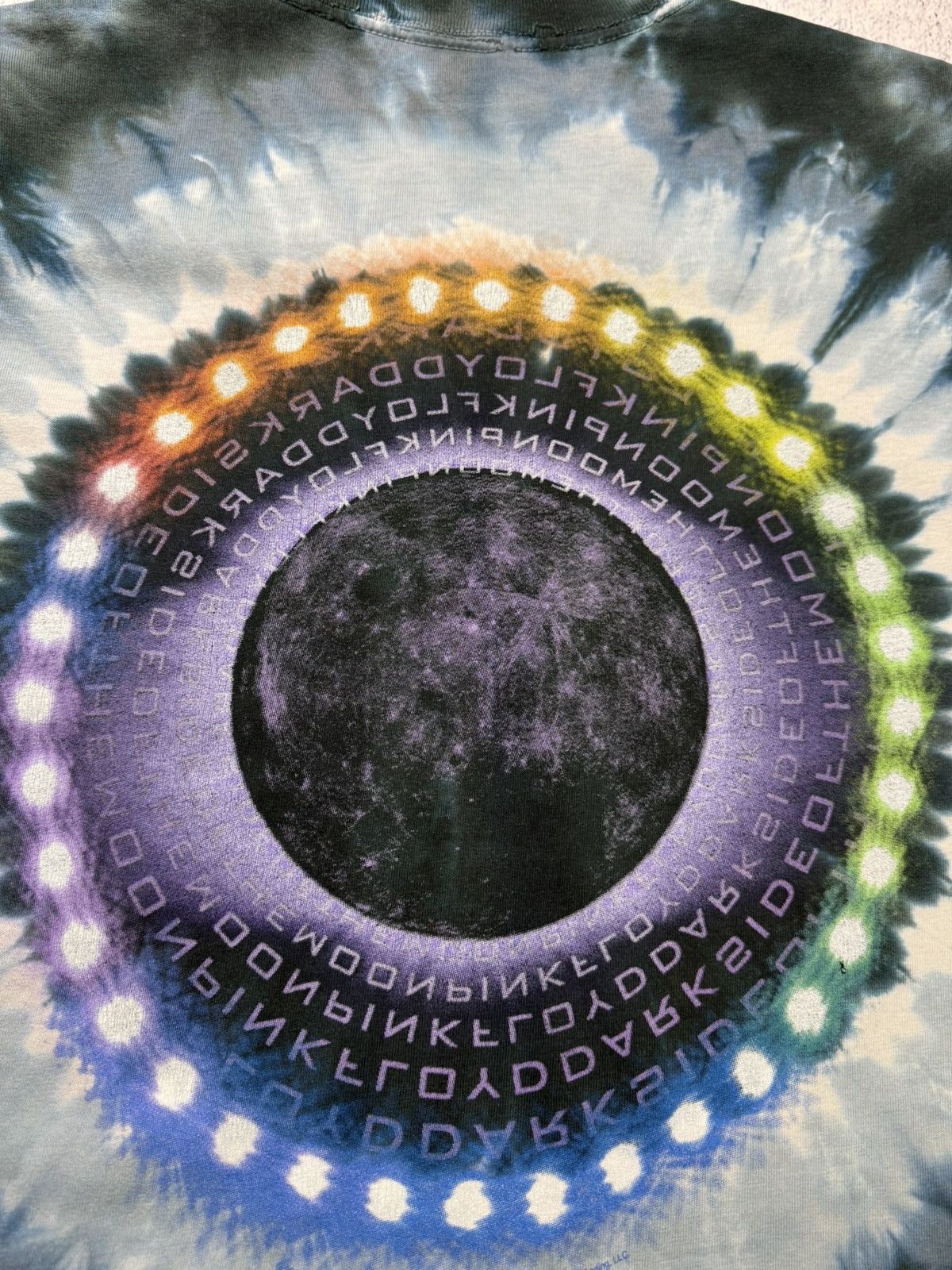 Pink Floyd Vintage Pink Floyd Dark Side of The Moon Tie Dye T shirt Size US M / EU 48-50 / 2 - 18 Thumbnail