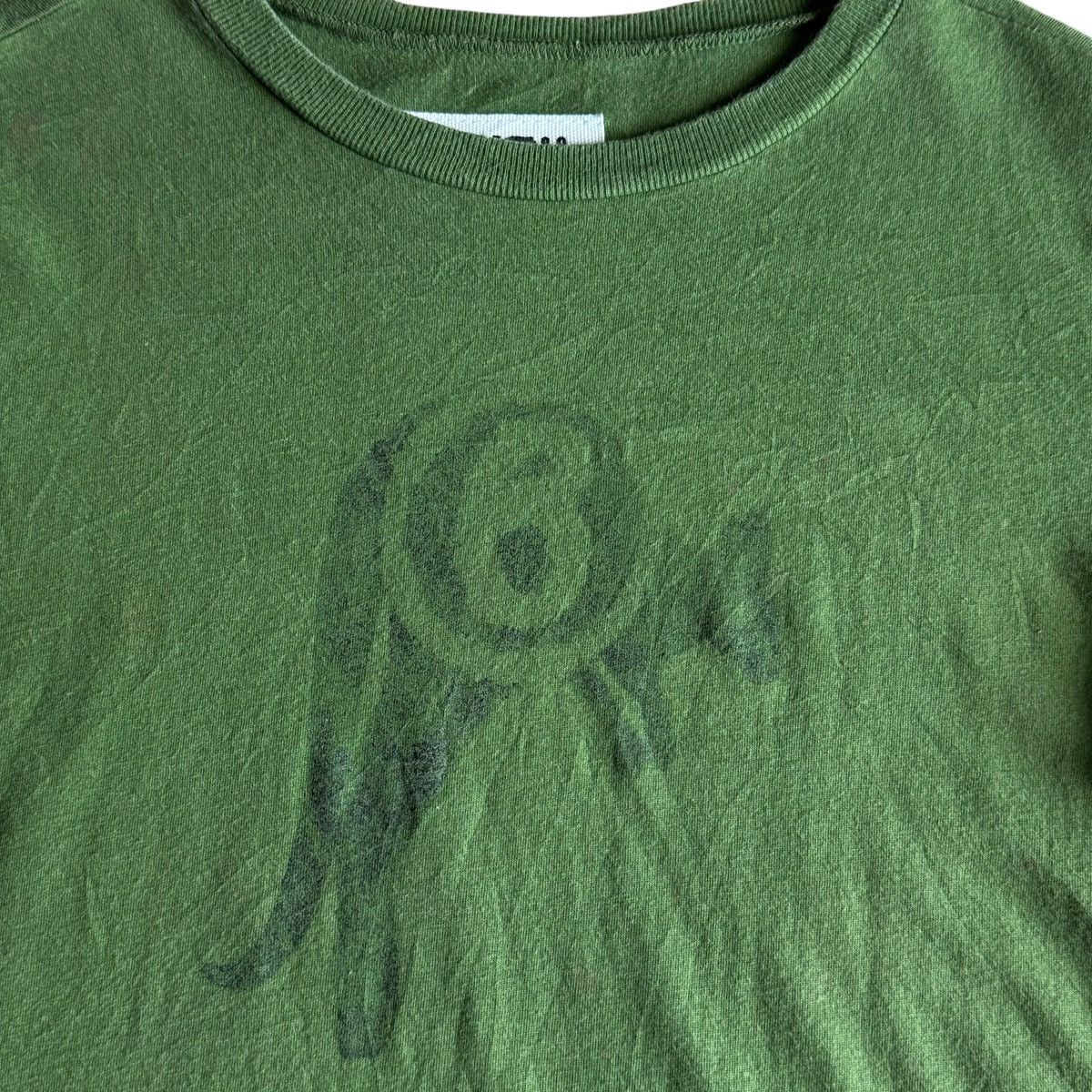 Maison Margiela AW2005 Maison Margiela MM6 Logo Tshirt Size S / US 4 / IT 40 - 4 Thumbnail