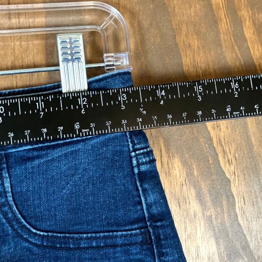 American Eagle Outfitters American Eagle Womens Shorts Blue Denim High Rise Shortie Stretch 6 Regular Pocket 5-Pocket Design Casual Streetwear Preppy Womens Size 28" / US 6 / IT 42 - 7 Thumbnail