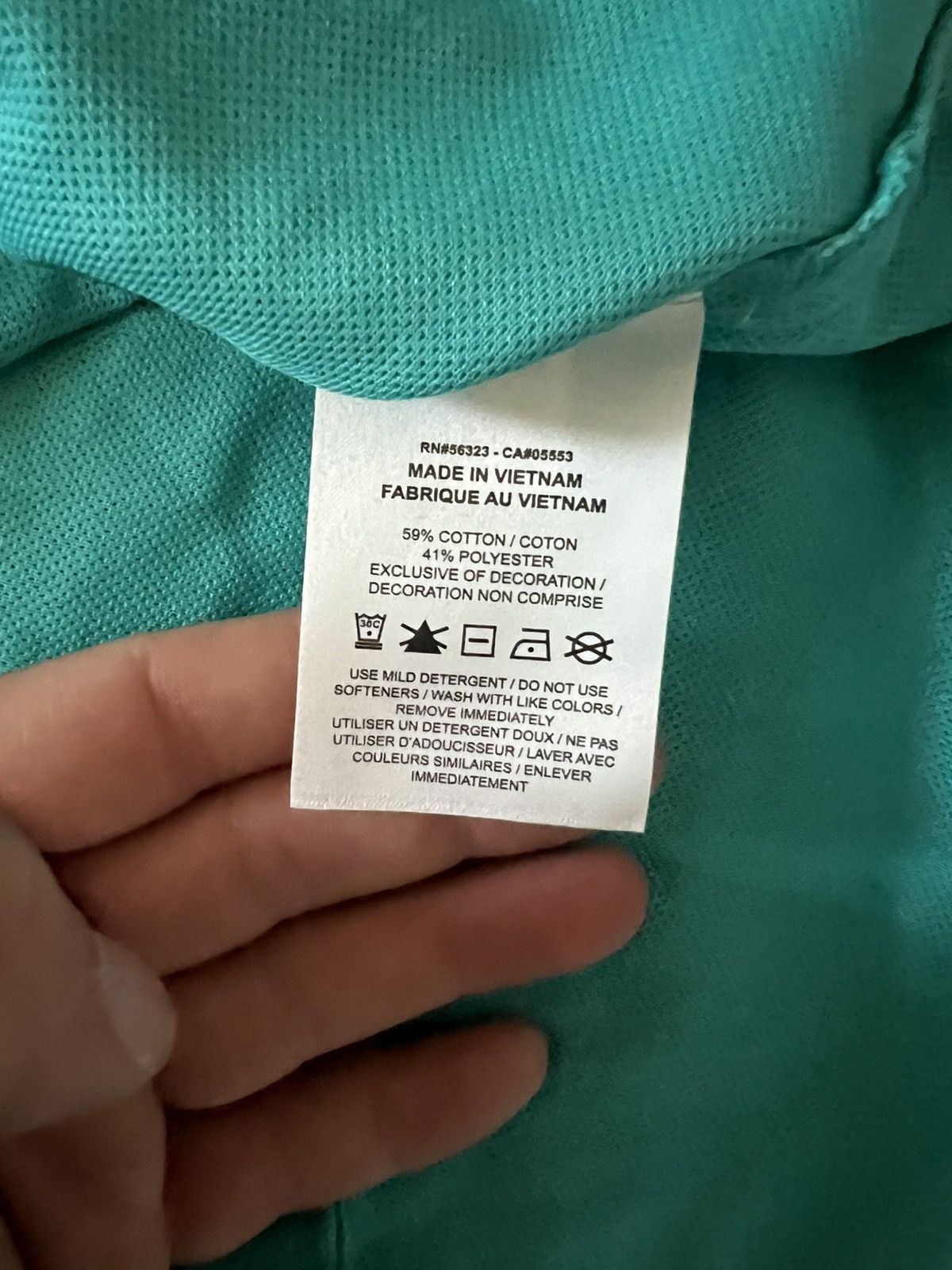 Nike Nike Polo Rafa Nadal Slim Fit Tennis Polo Bull Teal Size US L / EU 52-54 / 3 - 12 Thumbnail