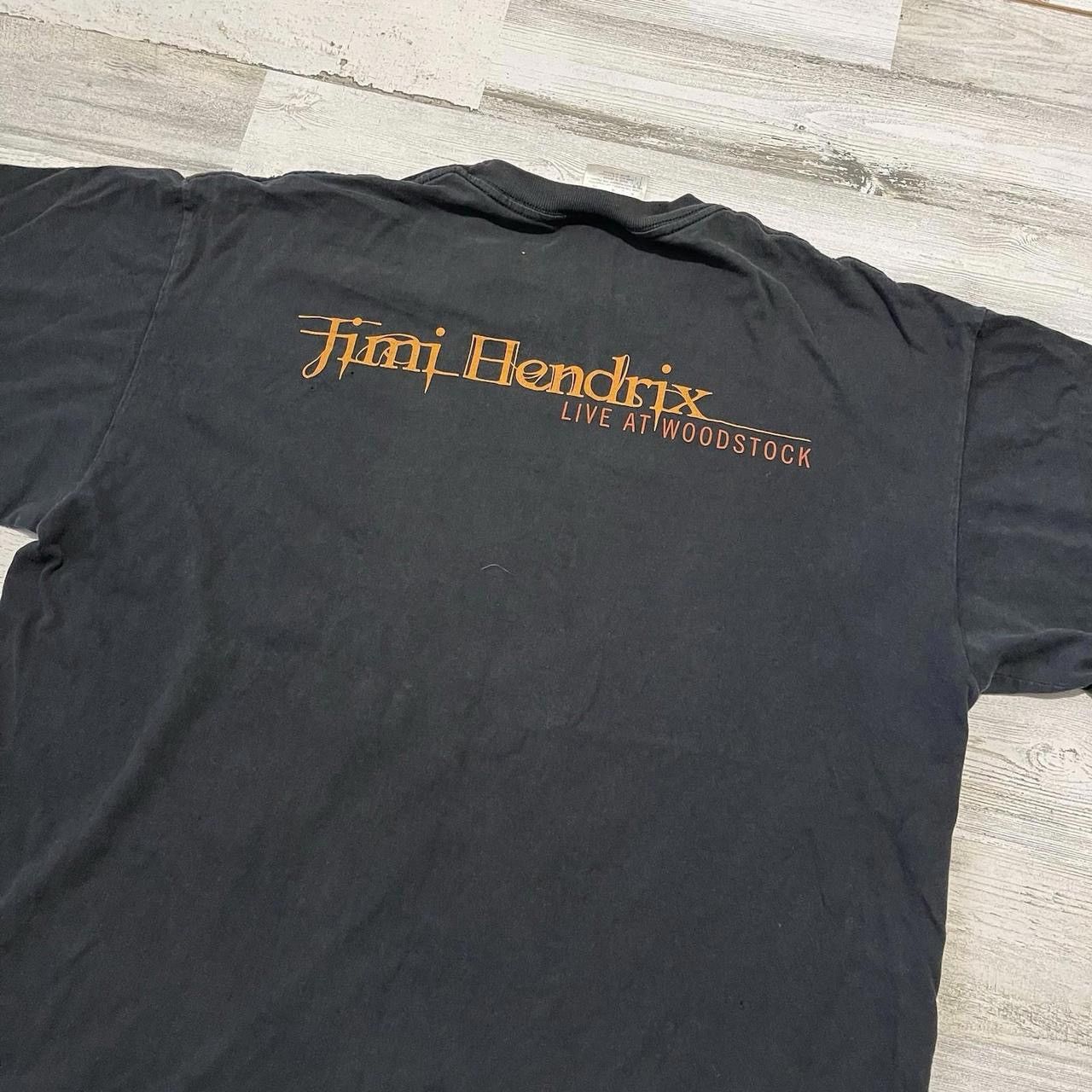Band Tees Vintage Jimi Hendrix Live at Woodstock T-Shirt Winterland XL Size US XL / EU 56 / 4 - 6 Thumbnail