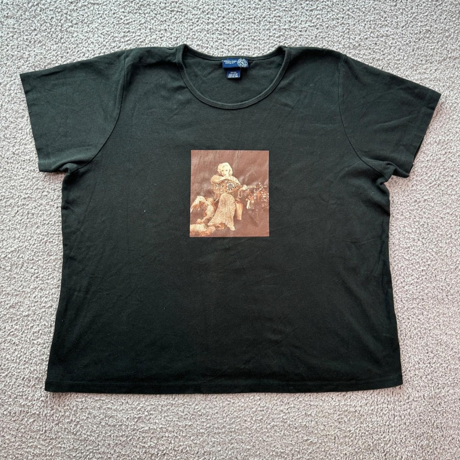 Other Venezia Jeans Marilyn Monroe Graphic T Shirt Made in USA Size 3XL / US 20-22 - 1 Thumbnail