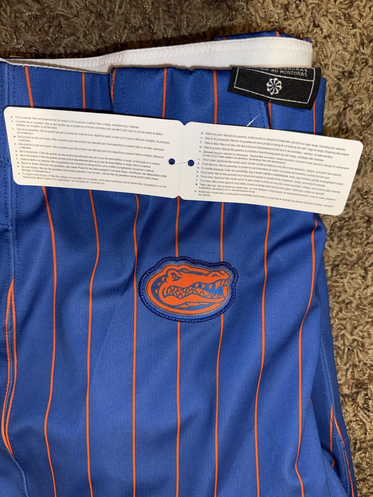 Nike Nike Team Florida Gators 3/4 Softball Pant Sample Size 32" / US 10 / IT 46 - 10 Thumbnail