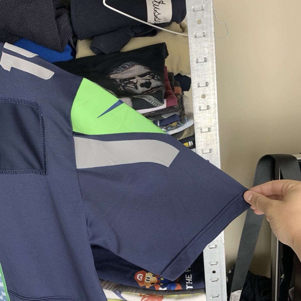 NFL Rare! Metcalf 14 Nike Seattle Seahawks DK NFL Jersey 90s Size US L / EU 52-54 / 3 - 19 Thumbnail