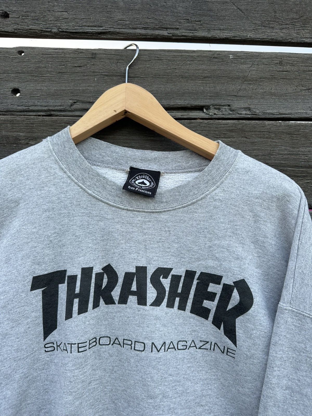 Thrasher Thrasher Magazine Classic Crewneck Size US L / EU 52-54 / 3 - 2 Thumbnail