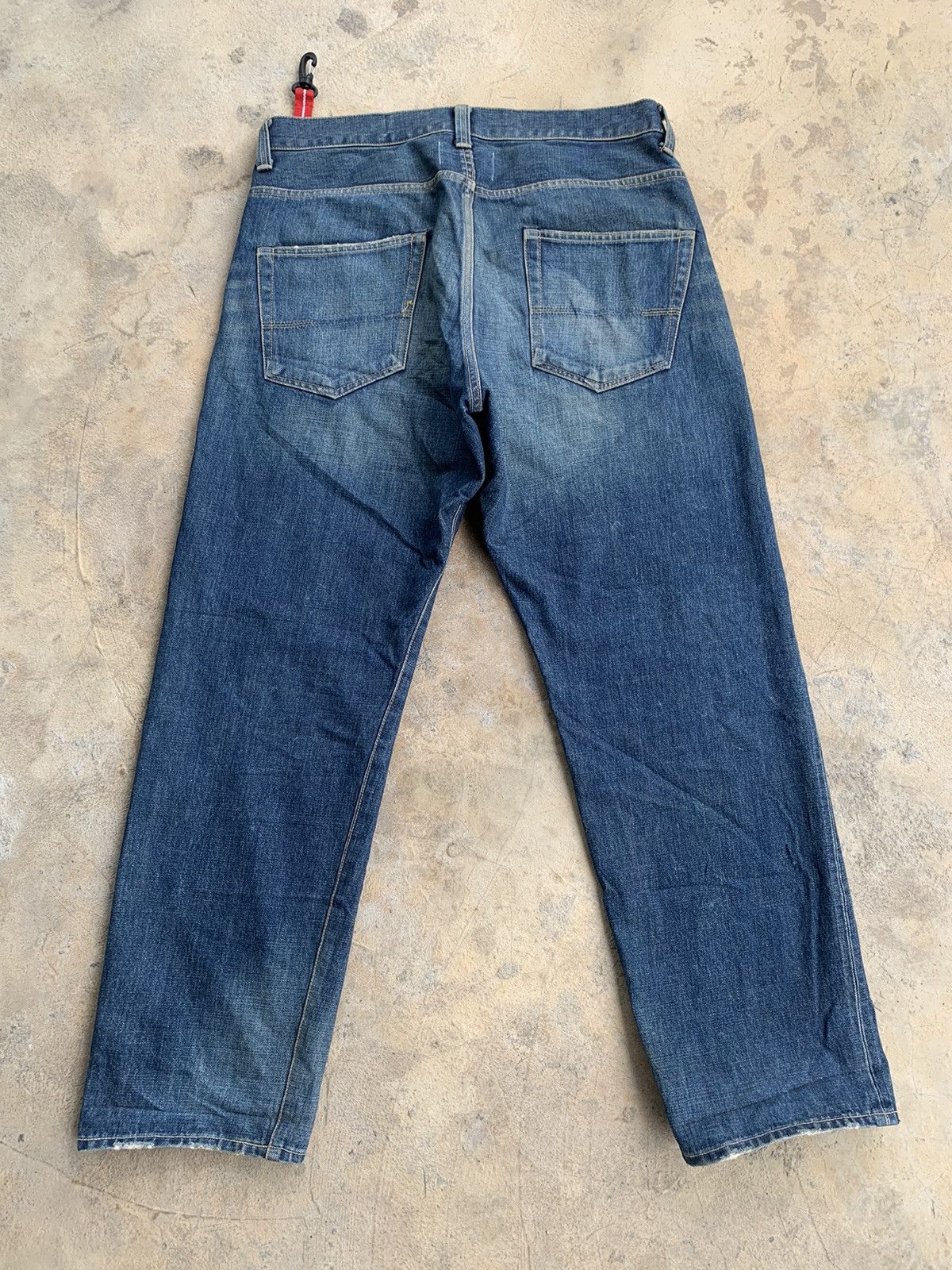 Japanese Brand × WHIZ LIMITED Whiz Limited Redline Selvedge distressed denim Size US 36 / EU 52 - 2 Thumbnail