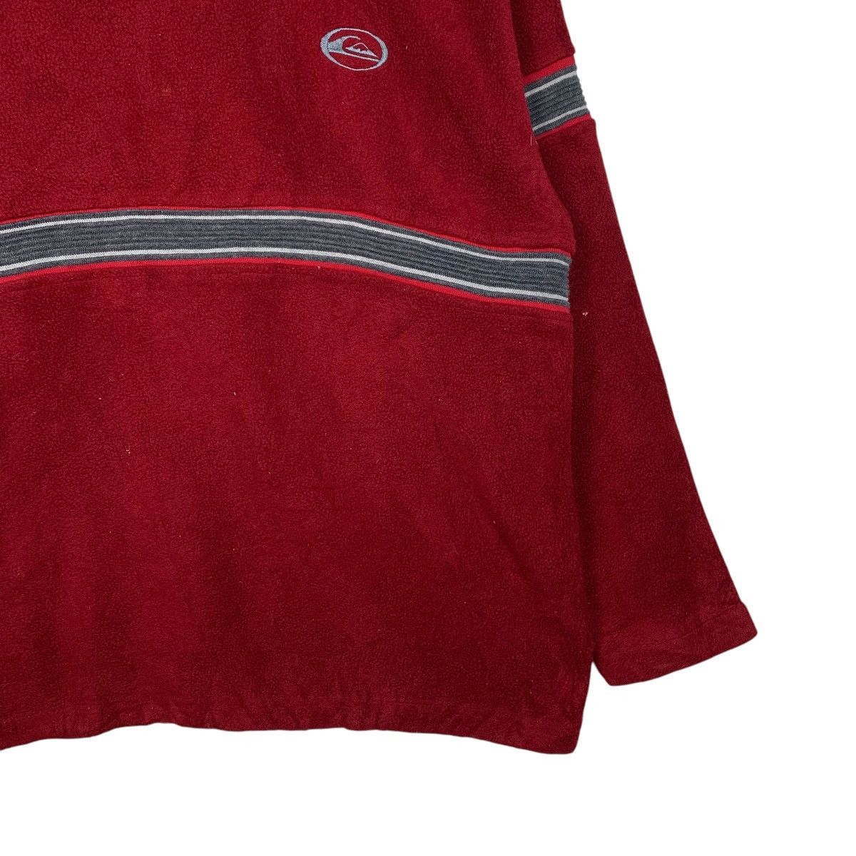 Quiksilver QUIKSILVER Pullover Red Fleece Crewneck Sweater #1585-C71 Size US L / EU 52-54 / 3 - 4 Thumbnail