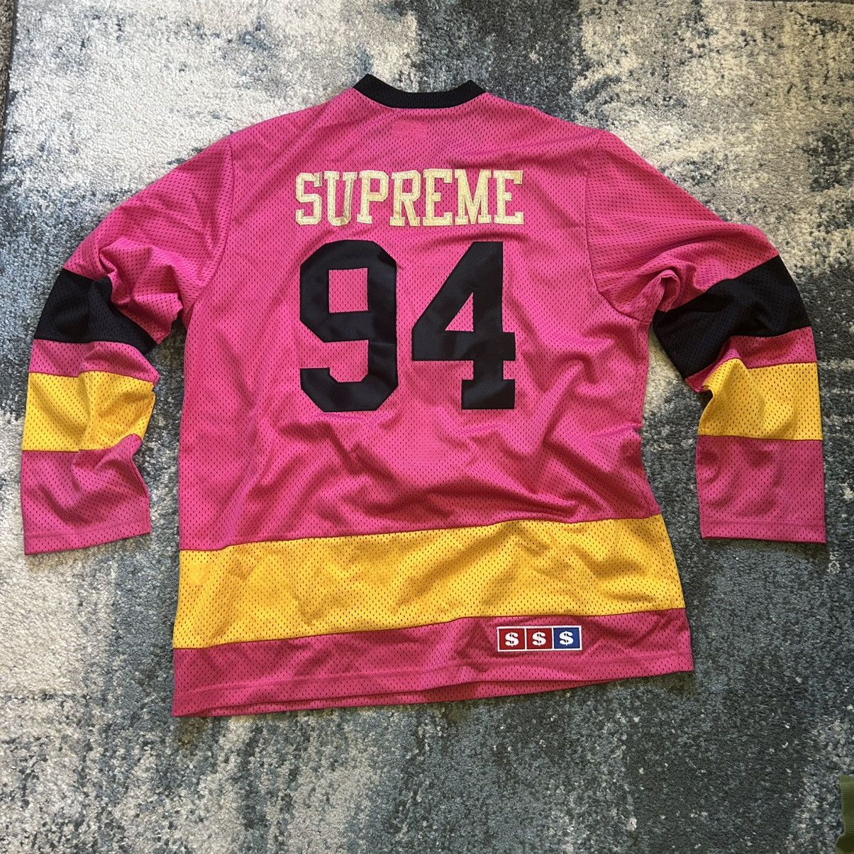 2018 SPRiNG SUMMER EMBROiDERED POLY MESH ANKH HOCKEY JERSEY