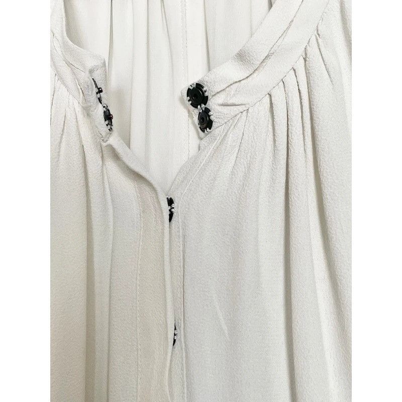 Burberry Burberry Brit Gray White Knee Length Mini Dress US Size 4 Size XS / US 0-2 / IT 36-38 - 12 Thumbnail