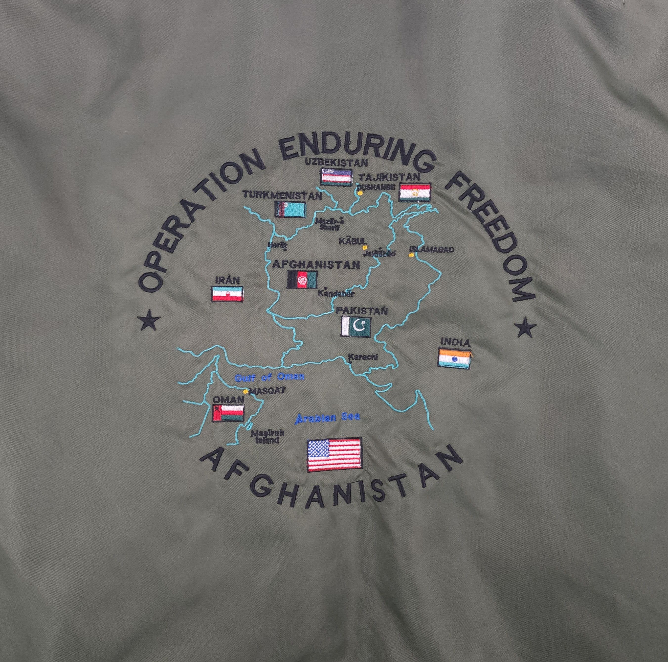 Other Vtg Operation Enduring Freedom anti terrorist team jacket Size US L / EU 52-54 / 3 - 7 Thumbnail