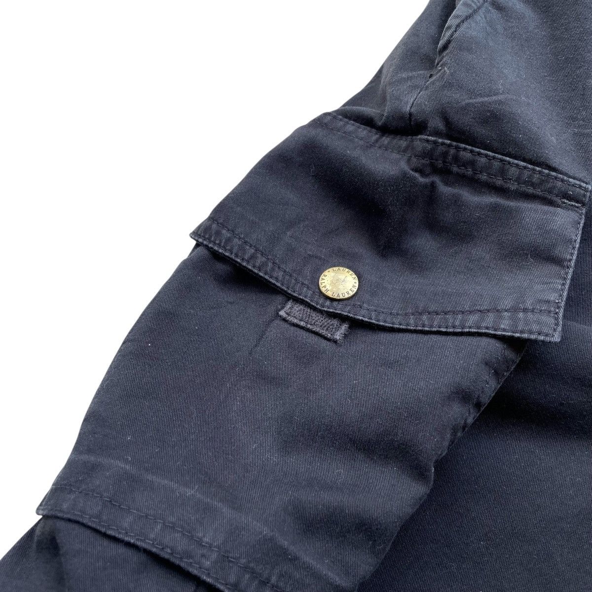 Lauren Ralph Lauren Lauren By Ralph Lauren RL Wide Boxy Cargo Shorts Size 31" - 7 Thumbnail