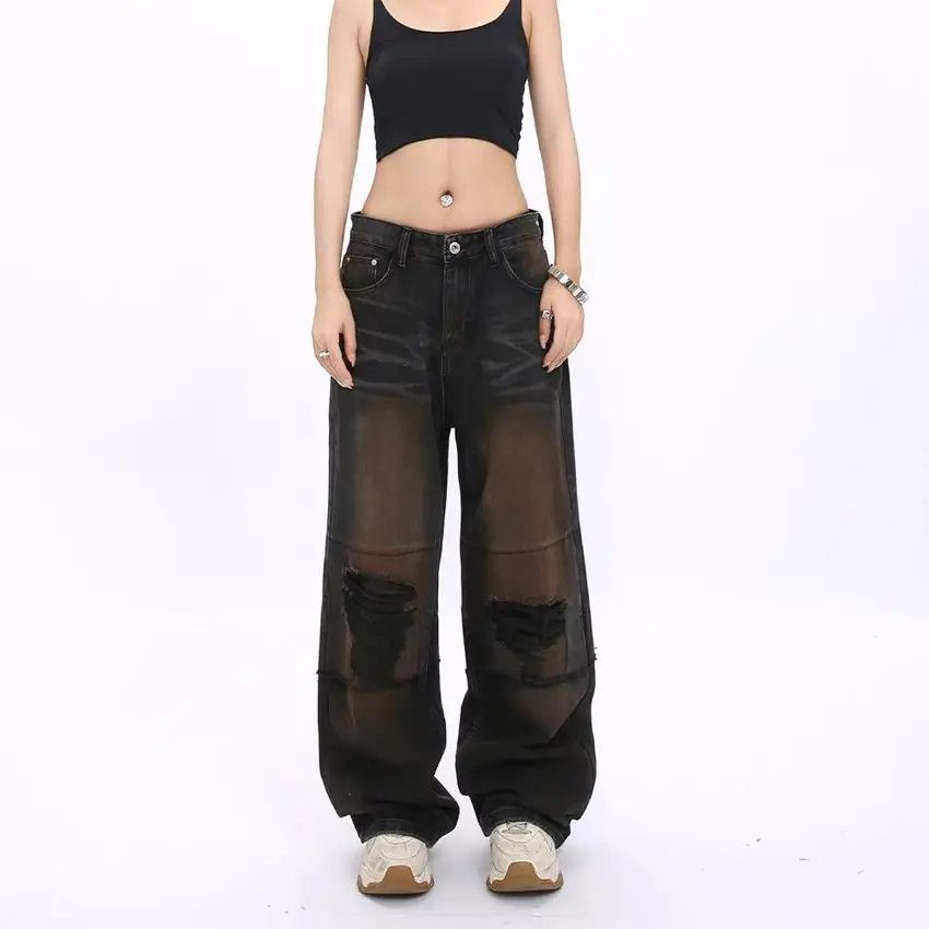 Designer × Japanese Brand Vintage Streetwear Harajuku Loose Casual Pants Size US 32 / EU 48 - 2 Thumbnail