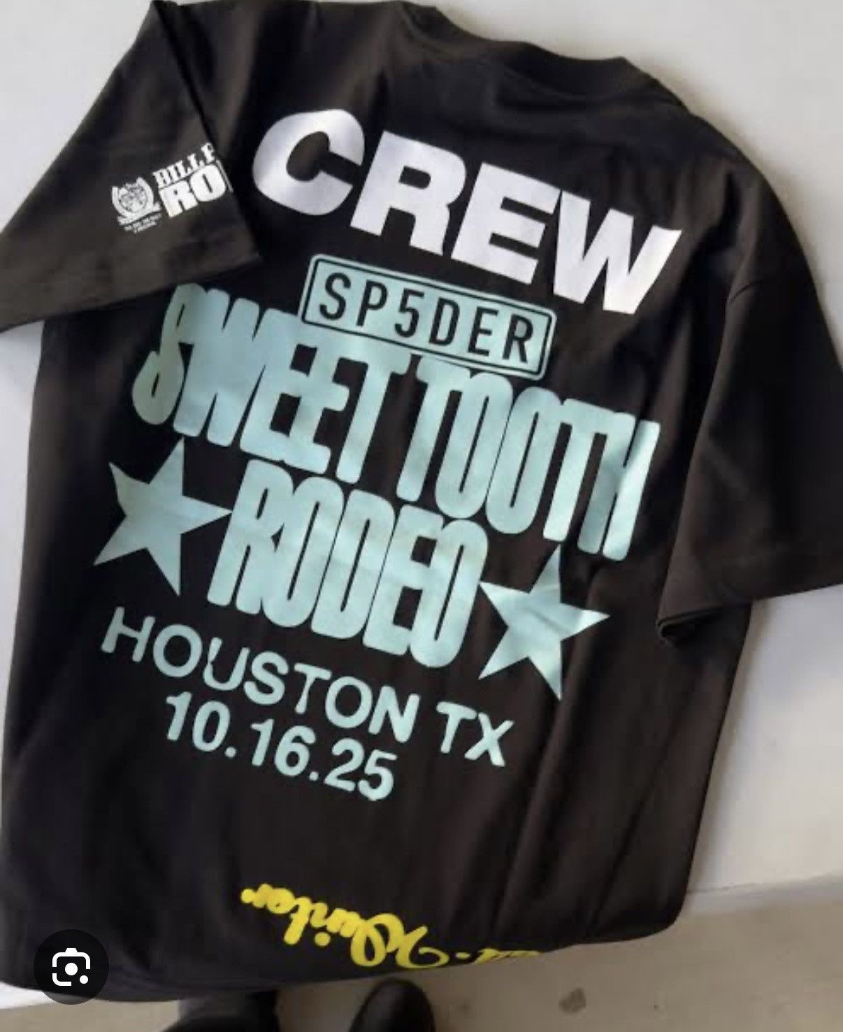 Sp5der SP5DER Sweet Tooth Rodeo Crew Tee 2025 | Grailed