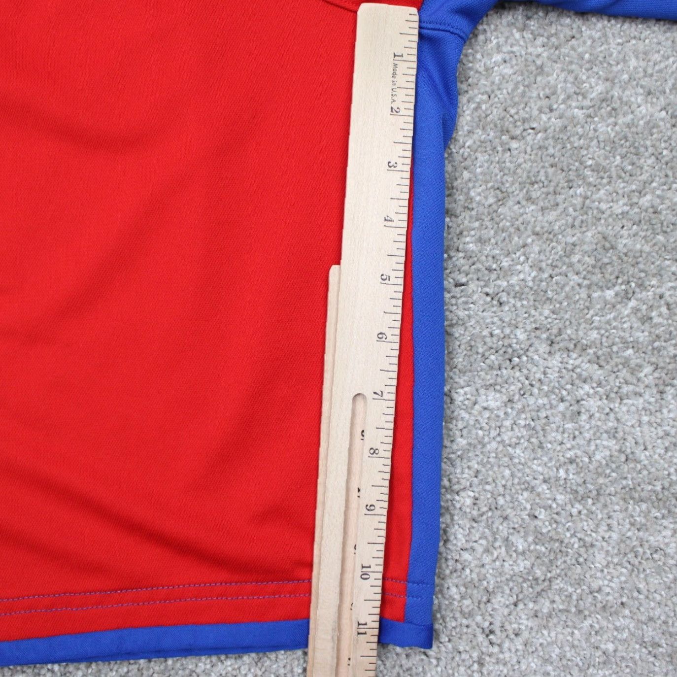 Nike Nike Victory Shorts Mens Medium Red/Blue Dri-Fit Polyester Drawstring 11" inseam Size US 31 - 6 Thumbnail