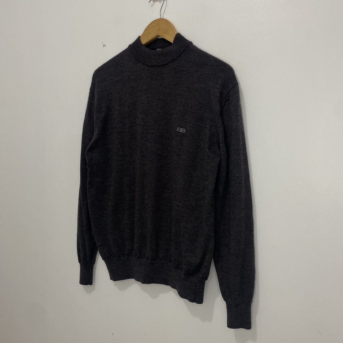 Balenciaga Balenciaga Wool Sweater Size L / US 10 / IT 46 - 3 Thumbnail