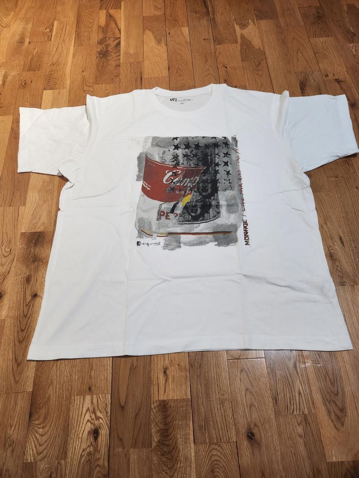 Uniqlo UNIQLO ANDY WARHOL X KAWAMURA CAMPBELL SOUP MEN'S T-SHIRT XL Size US XL / EU 56 / 4 - 1 Thumbnail