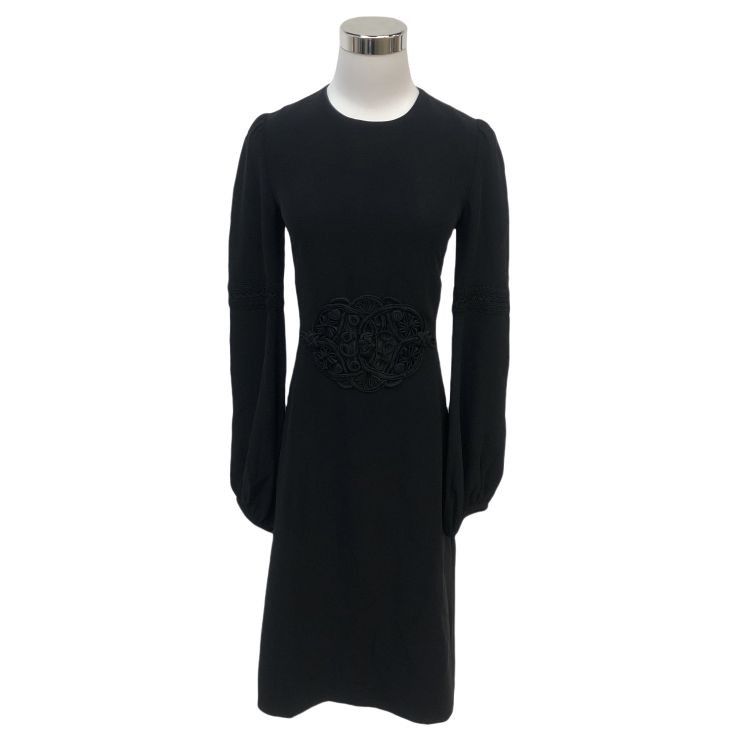 Valentino Valentino Embroidered Silk Midi Dress Size 38 Size XS / US 0-2 / IT 36-38 - 1 Thumbnail