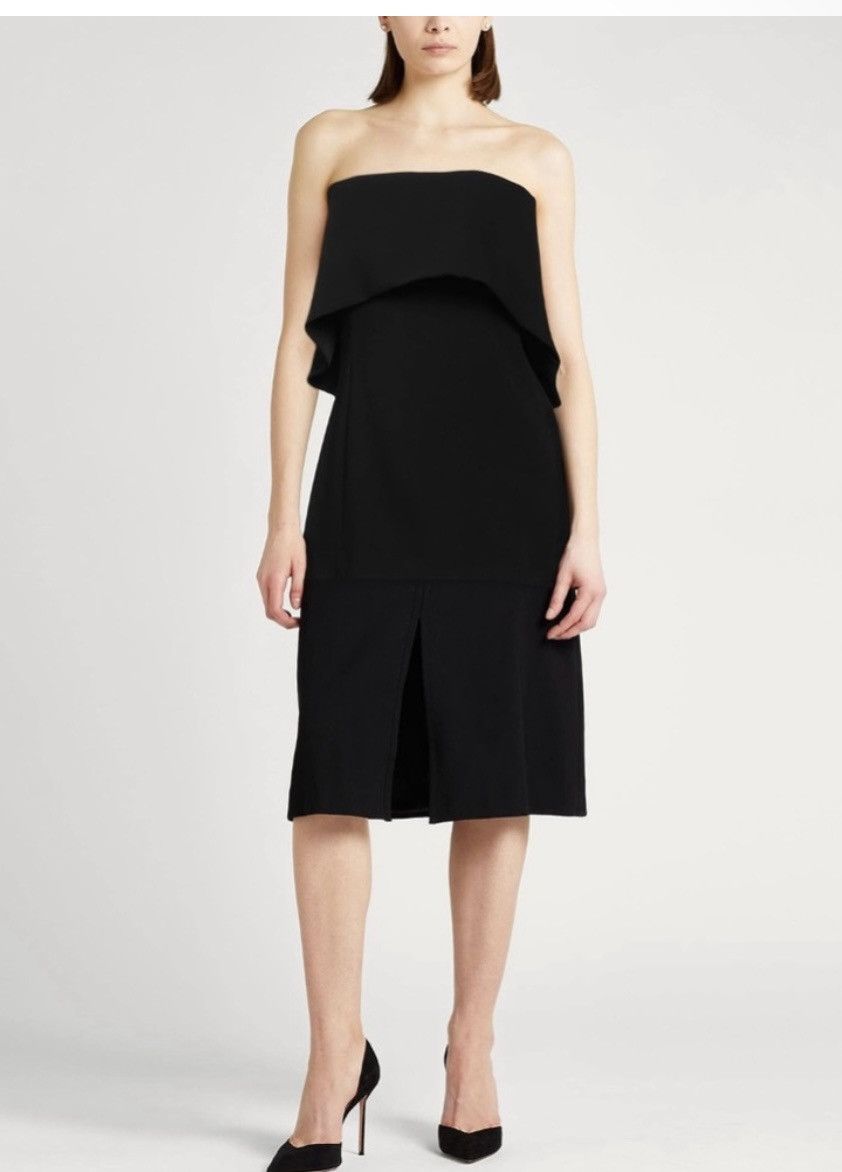 Toteme TOTEME Strapless Viscose and Virgin Wool Crepe Top Size XS / US 0-2 / IT 36-38 - 2 Thumbnail