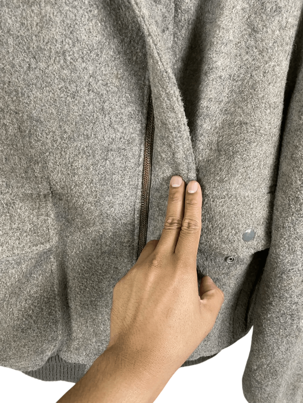 Vintage Vintage ABERDEEN Usa Bomber Wool Jacket Size US L / EU 52-54 / 3 - 10 Thumbnail