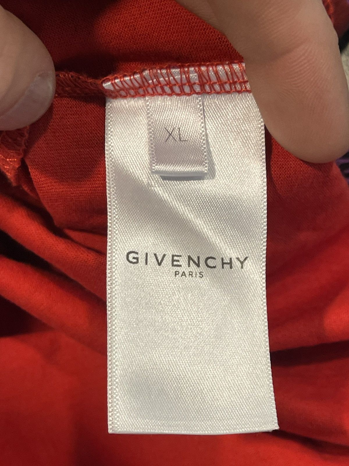 Givenchy Size XL - Givenchy Oversized Printed Cotton-Jersey T-Shirt Size US XL / EU 56 / 4 - 5 Thumbnail