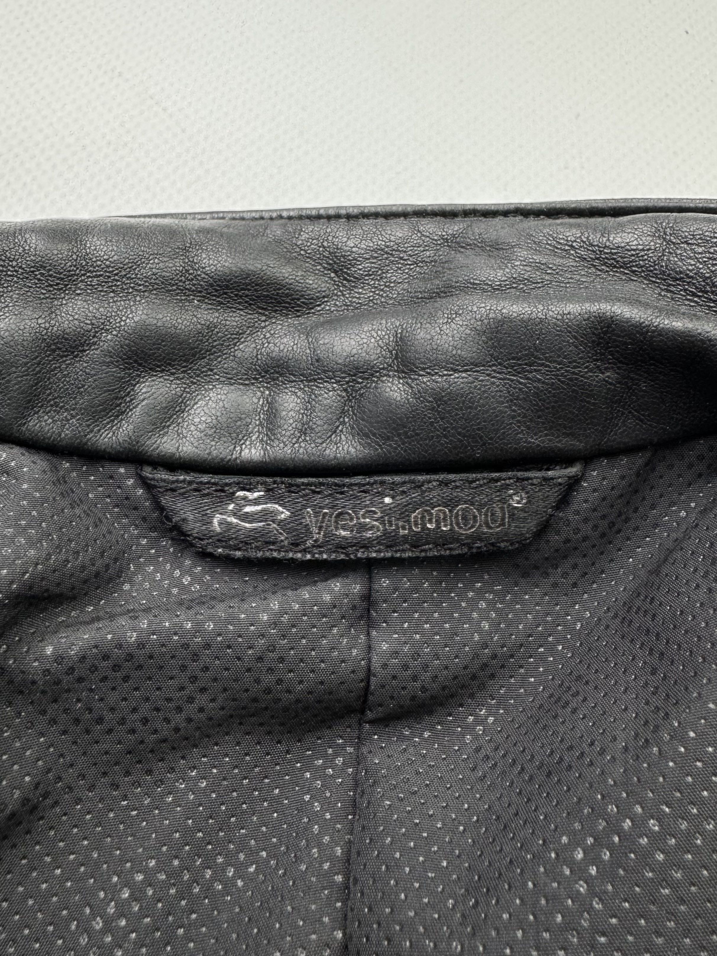 Japanese Brand Vintage Cropped Leather Jacket With Zipper B429(V521)E2 Size M / US 6-8 / IT 42-44 - 8 Thumbnail