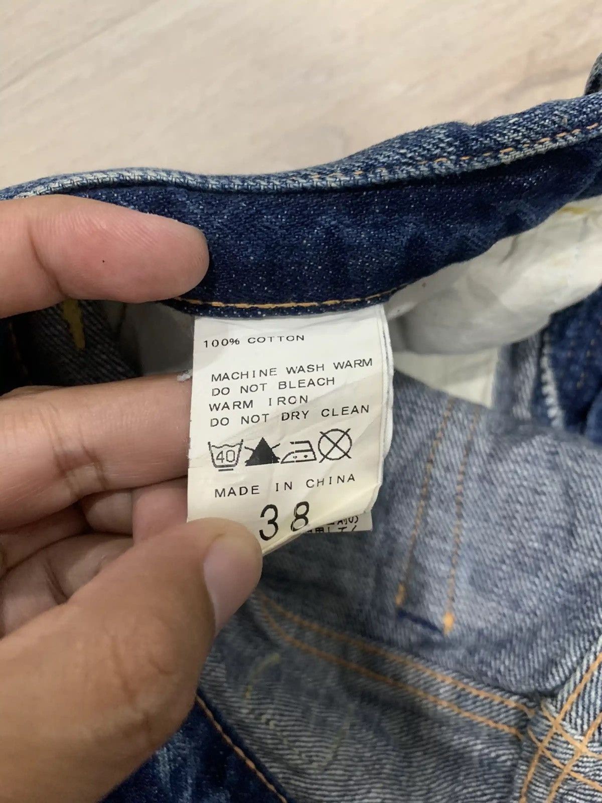 Japanese Brand × Vintage Journal Standard Buckle Back jeans Size US 32 / EU 48 - 13 Thumbnail