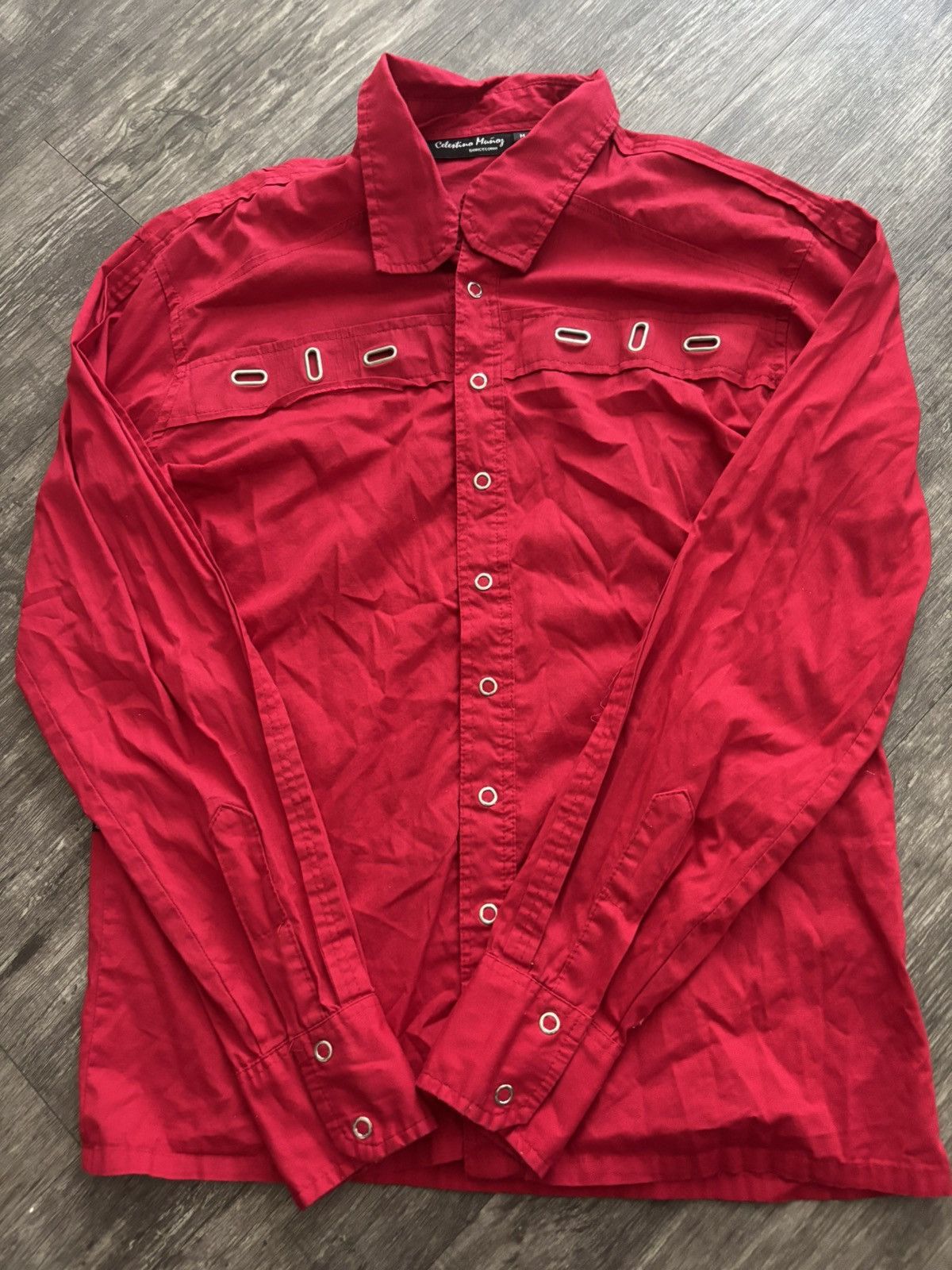 Other Red Long Sleeve Button-UP Size US S / EU 44-46 / 1 - 3 Thumbnail