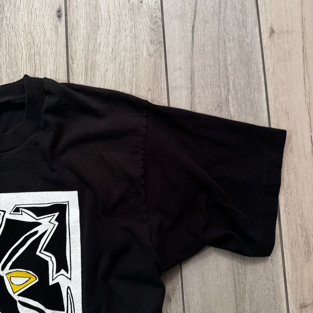 Band Tees × JNCO × Stussy Vintage 90s Black Work Rock Band Graphic Tee Fits M Size US M / EU 48-50 / 2 - 10 Thumbnail