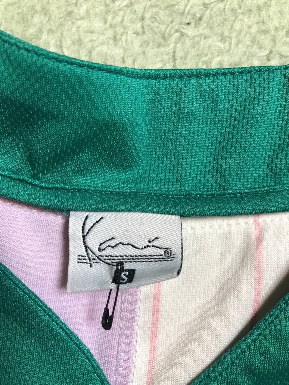 Karl Kani Karl Kani Pink Embroidered Big Logo Short Sleeve SHIRT Size US S / EU 44-46 / 1 - 2 Thumbnail