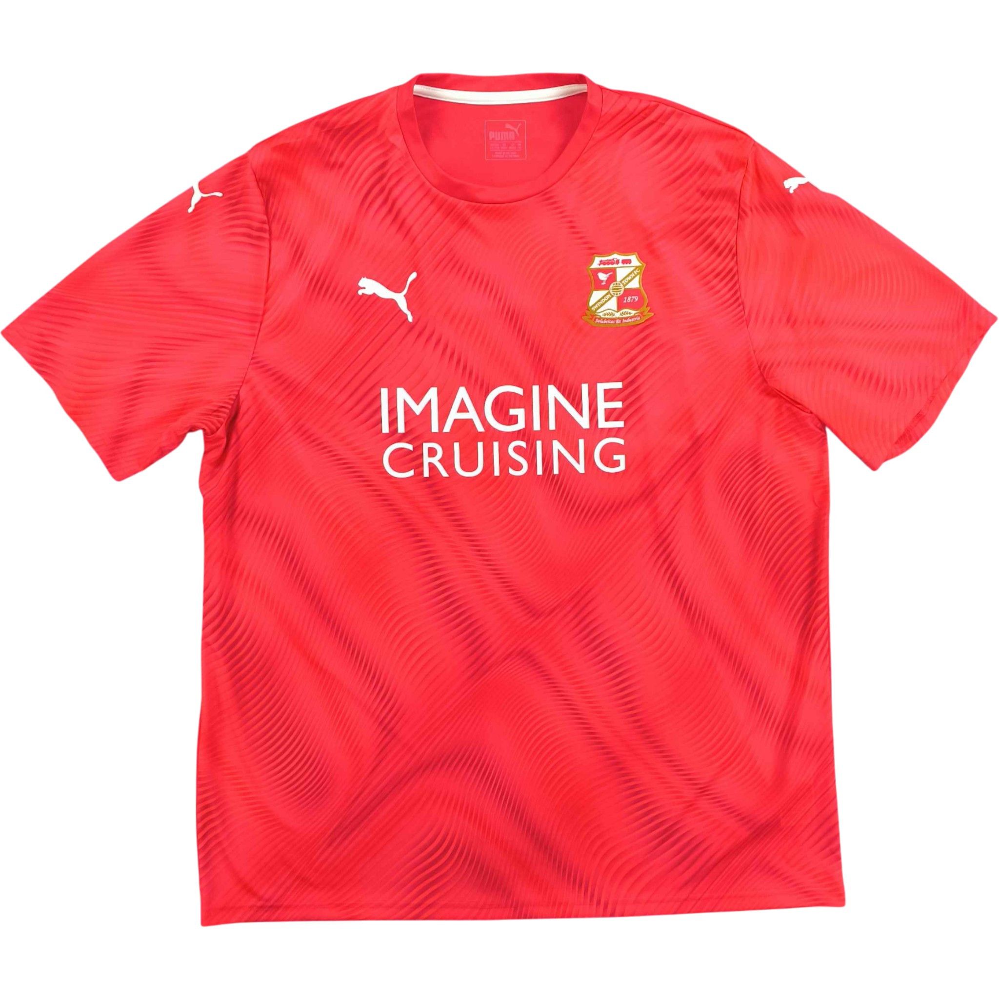 Puma Swindon Town 2019-20 Puma home football jersey size XXL Size US XXL / EU 58 / 5 - 1 Thumbnail