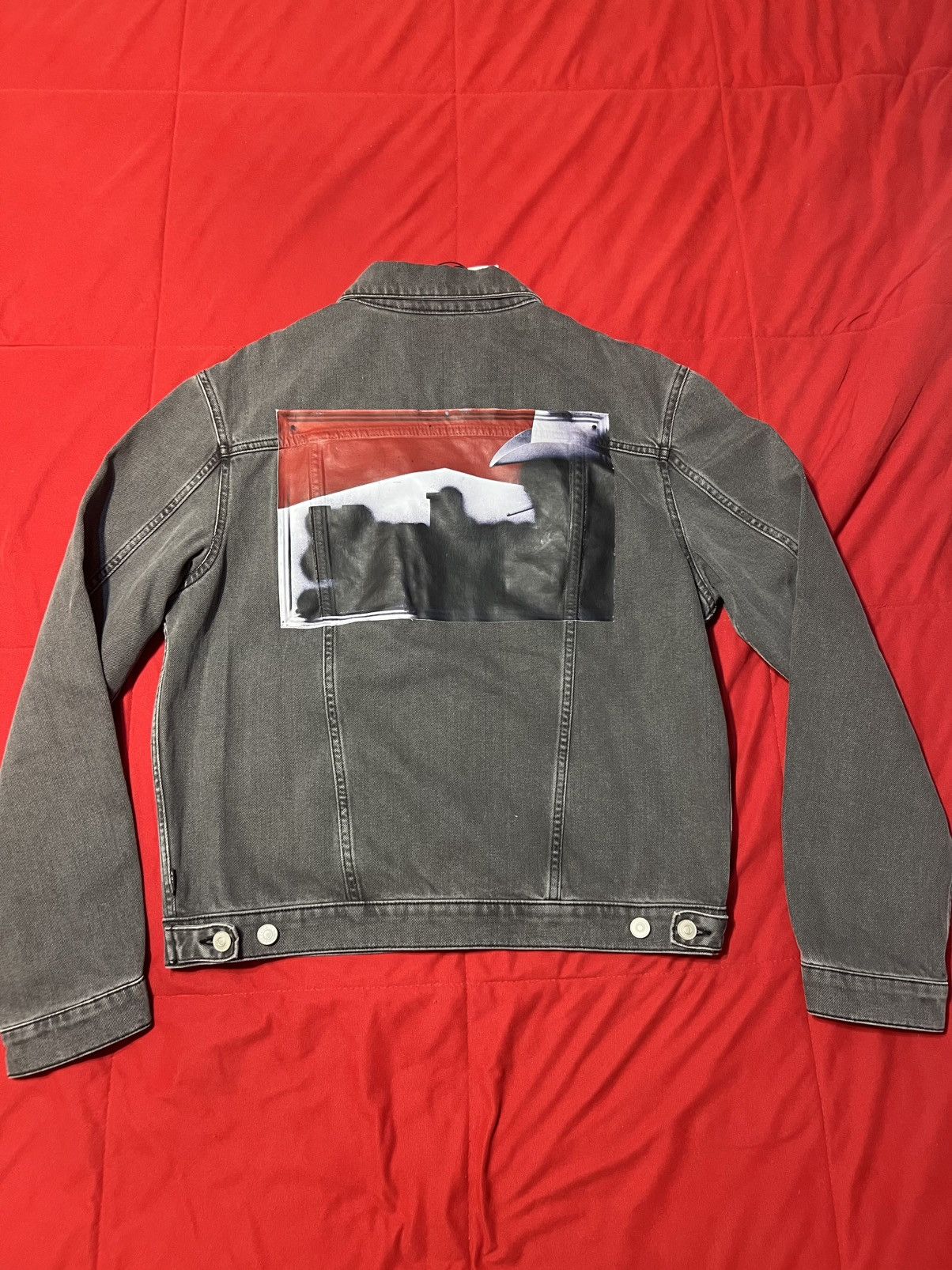 1017 ALYX 9SM MARK FLOOD DENIM JACKET Size US S / EU 44-46 / 1 - 4 Thumbnail