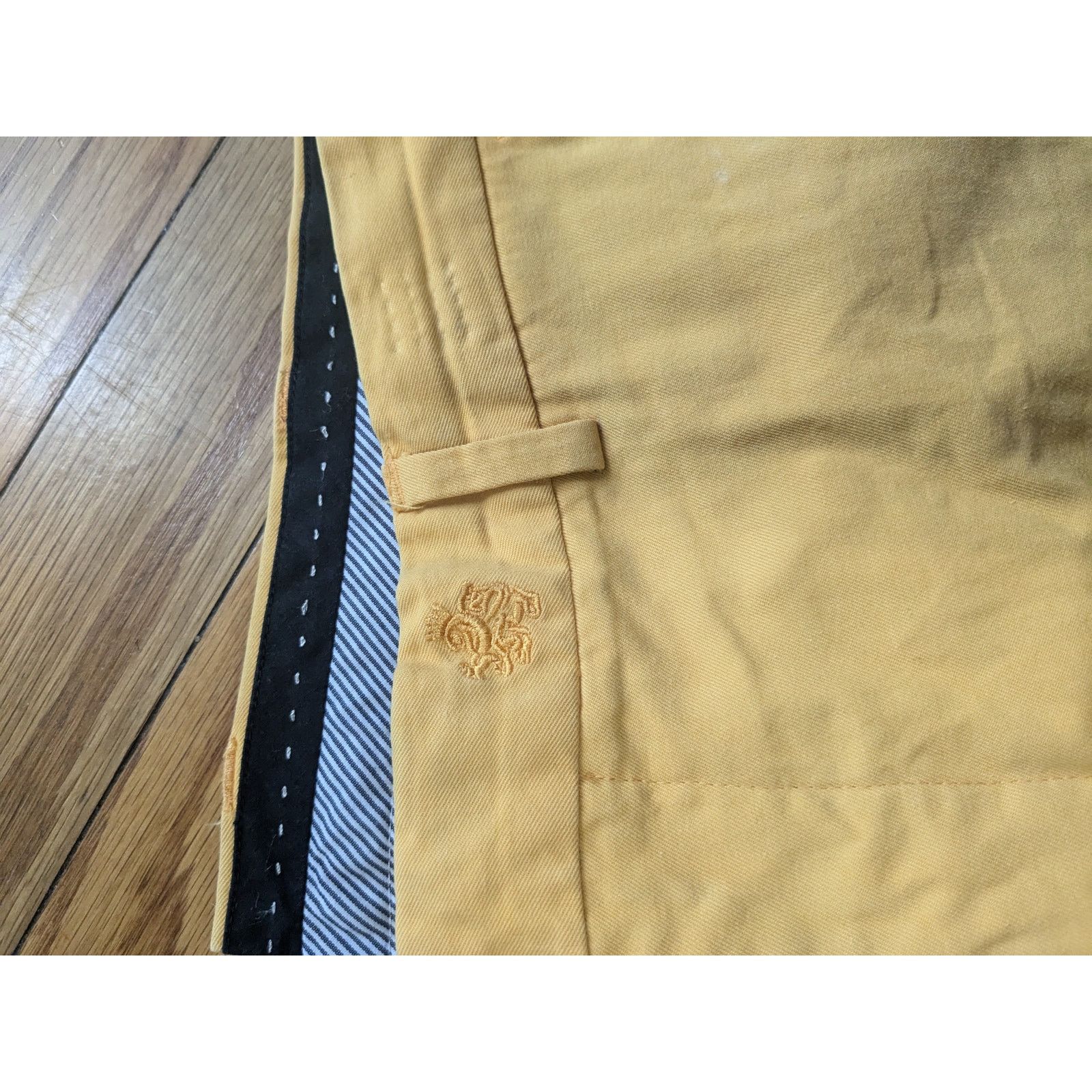 Nat Nast Nat Nast Yellow Size 35 Shorts Size US 35 - 4 Thumbnail