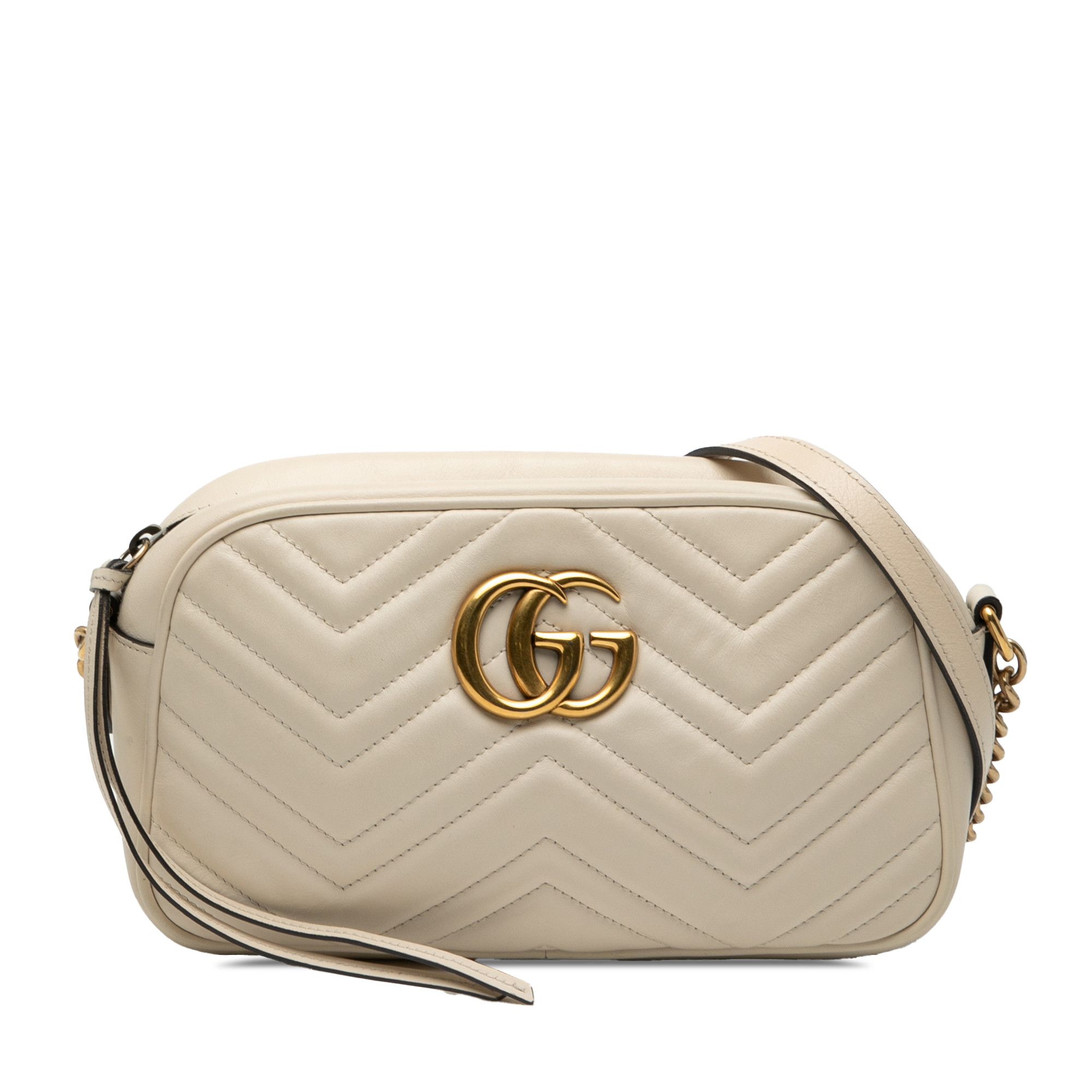 Gucci Gucci Small GG Marmont Matelasse Leather Crossbody Size ONE SIZE - 1 Thumbnail