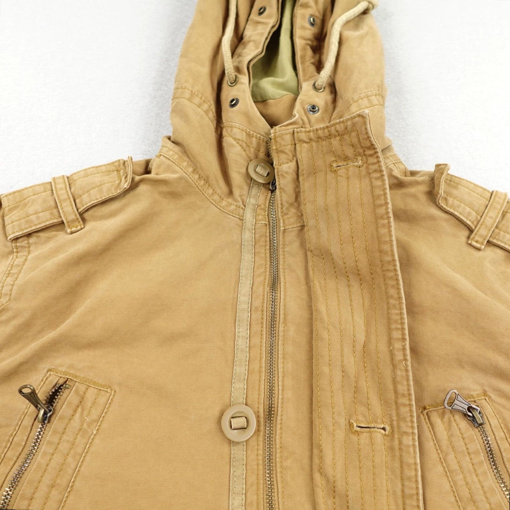 Old Navy Old Navy Jacket Mens Medium Bandolier Brown SIOX Cotton Snorkle Field Chore Coat Size US M / EU 48-50 / 2 - 5 Thumbnail