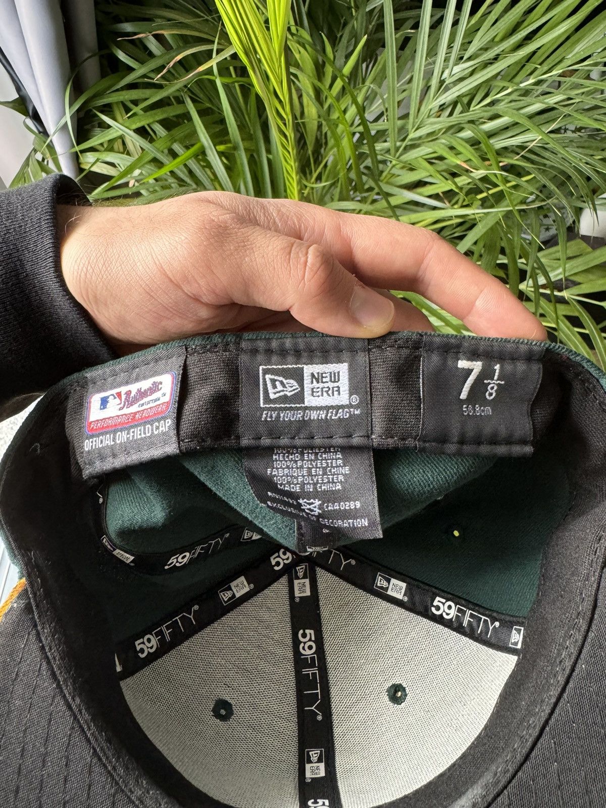 MLB × New Era × Vintage New Era Oakland Atlethics A’s Full Cap Size ONE SIZE - 3 Thumbnail