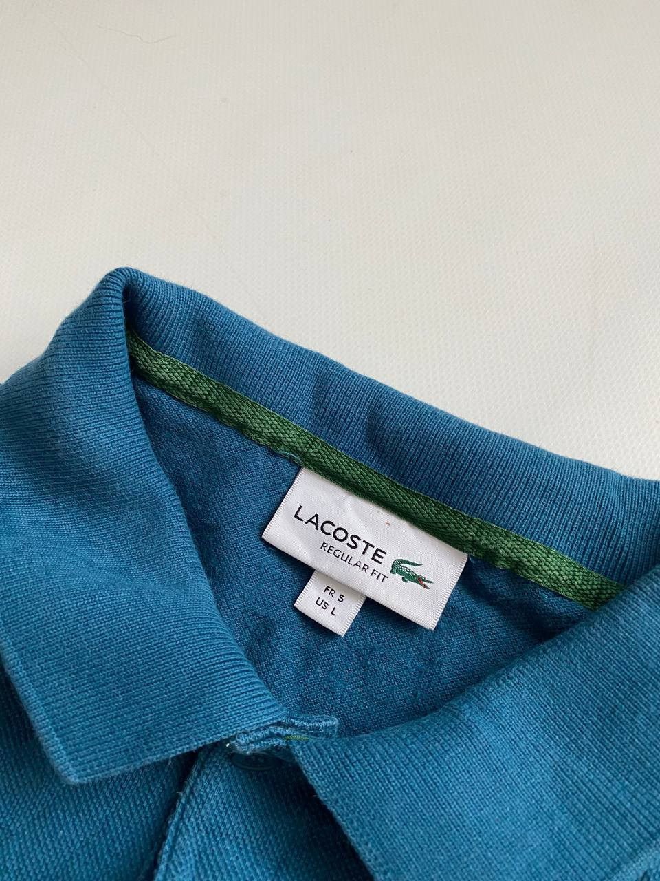 Lacoste Lacoste stripe print polo shirt Size US L / EU 52-54 / 3 - 5 Thumbnail