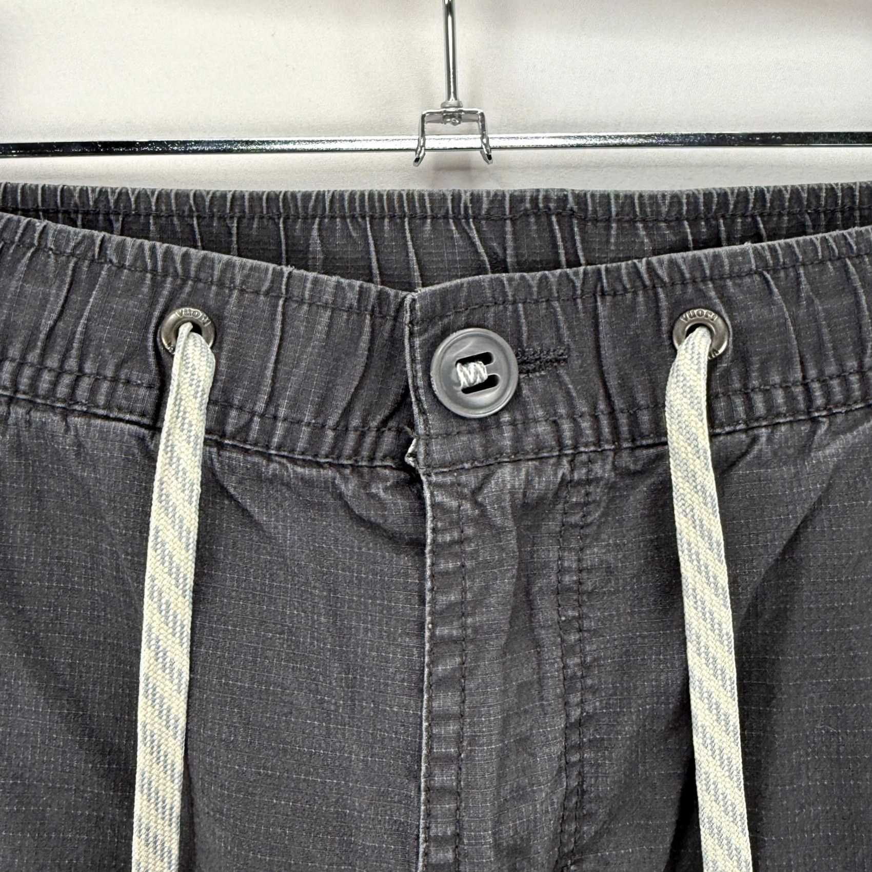 Vuori Vuori Mens Medium Ripstop Climber Pant Gray Drawstring Stretch Athleisure V412 Pants M Size US 31 - 3 Thumbnail
