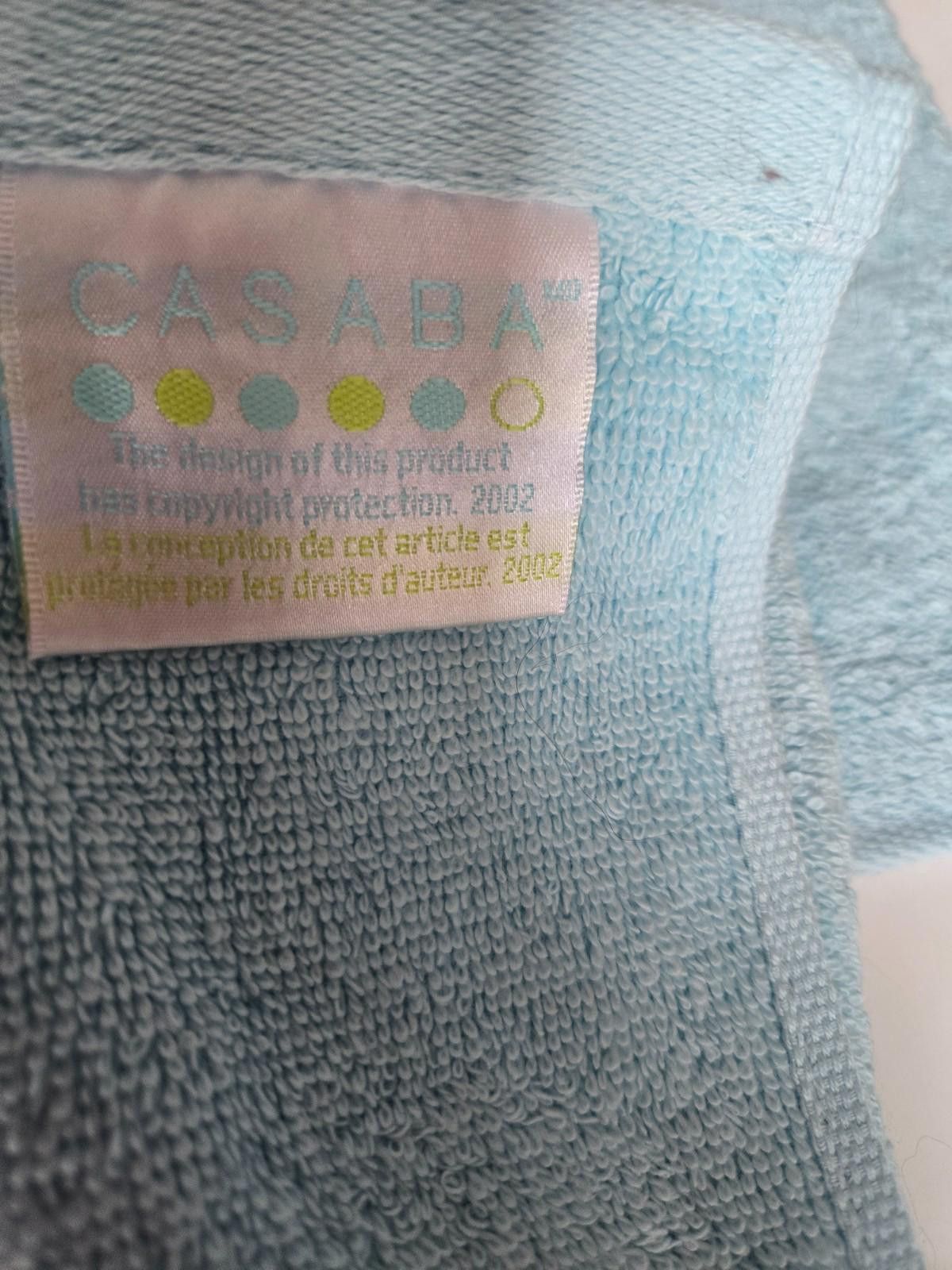 Casablanca Casaba Easter Towel Set Bunny Embroidered Hand Cloth NWT Size ONE SIZE - 3 Thumbnail