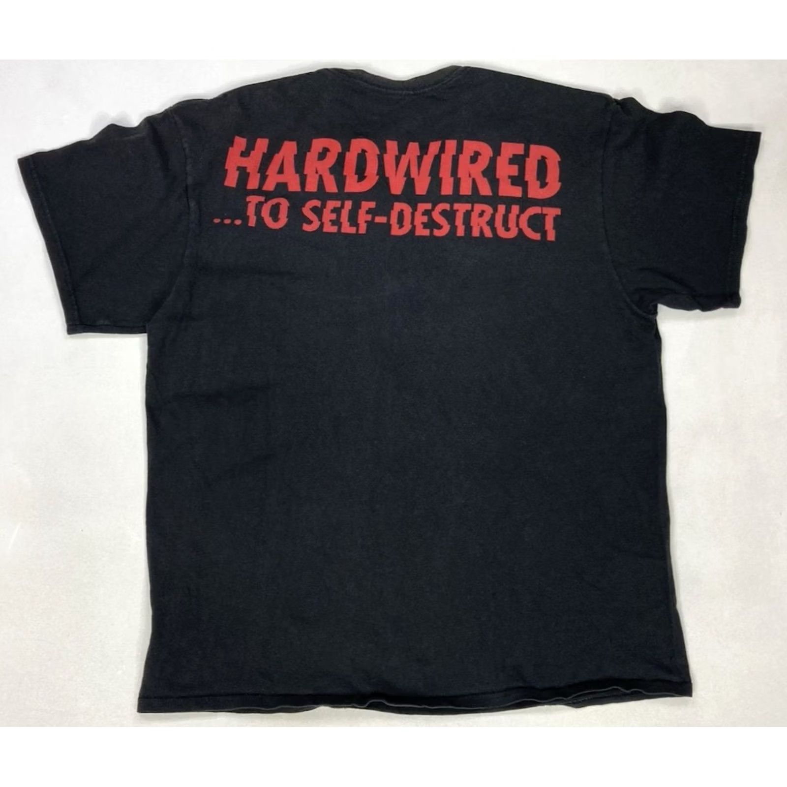 Vintage VINTAGE METALLICA Hardwired To Self Destruct Graphic T-shirt Men L Black Music Merch Size US L / EU 52-54 / 3 - 6 Thumbnail