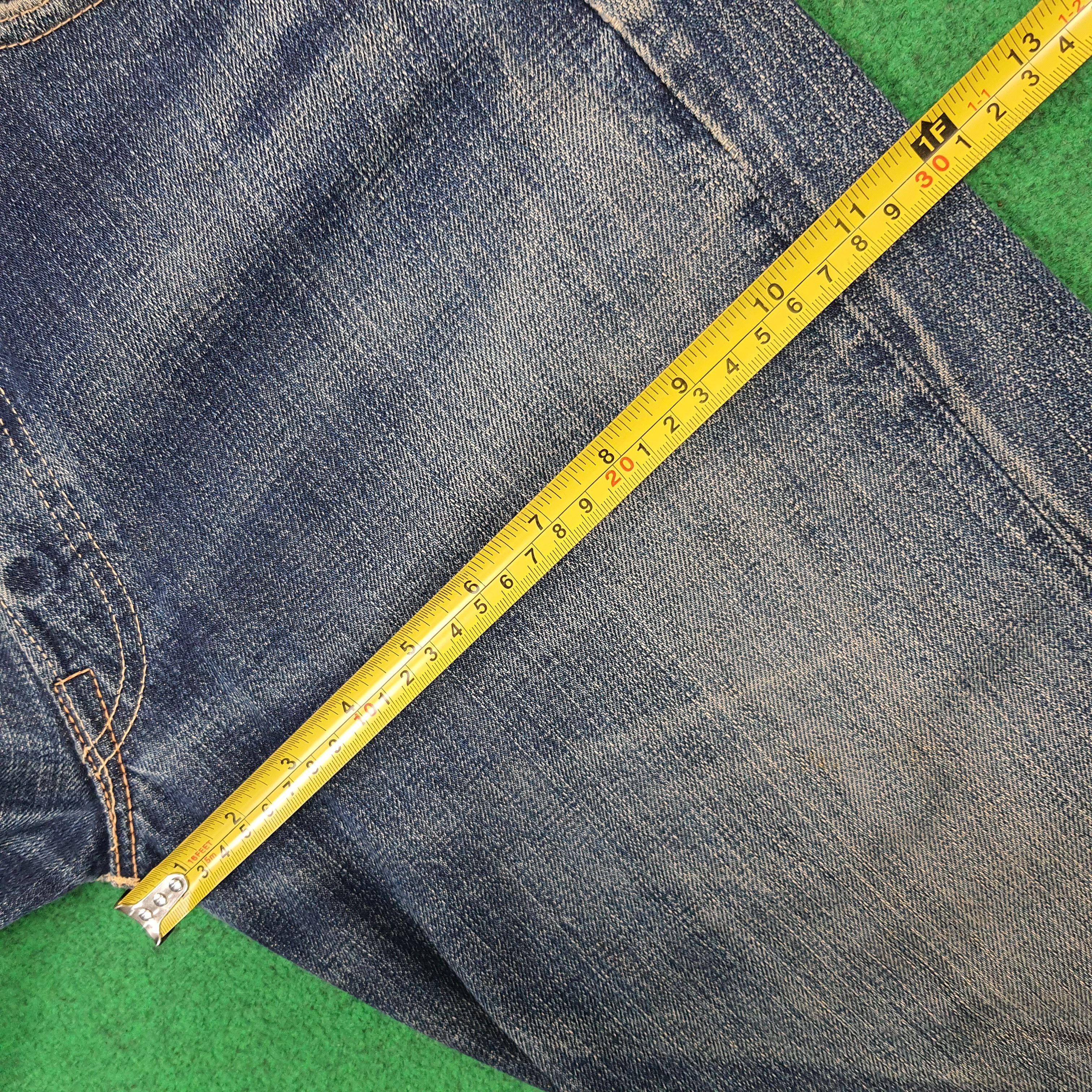 The Real McCoy's Vintage Joe McCoy 901 Selvedge Denim Repro Jeans E1N37 Size US 29 - 13 Thumbnail