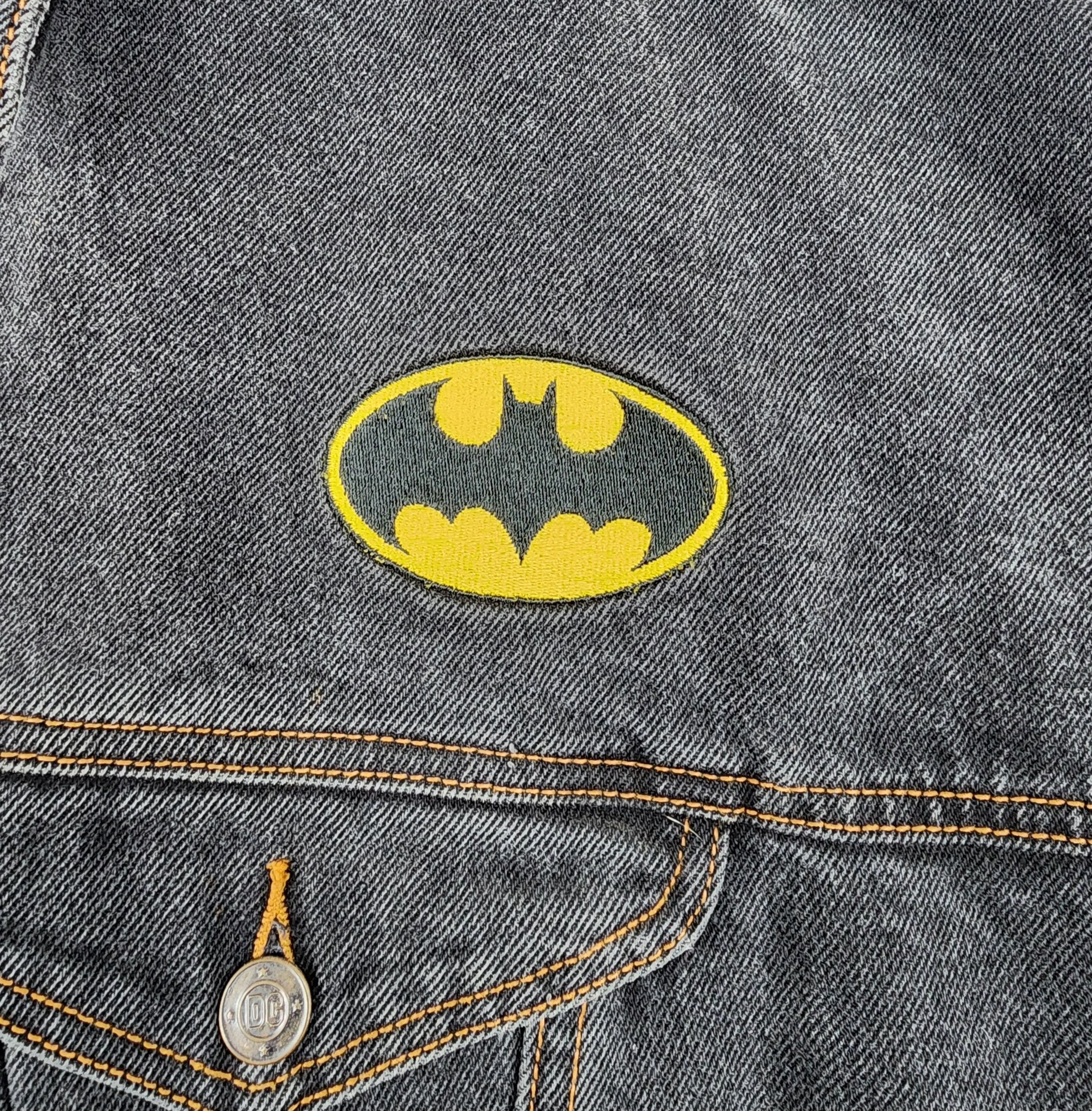 DC Comics Vintage DC Comics Batman and Robbin denim black jacket Size XL / US 12-14 / IT 48-50 - 7 Thumbnail